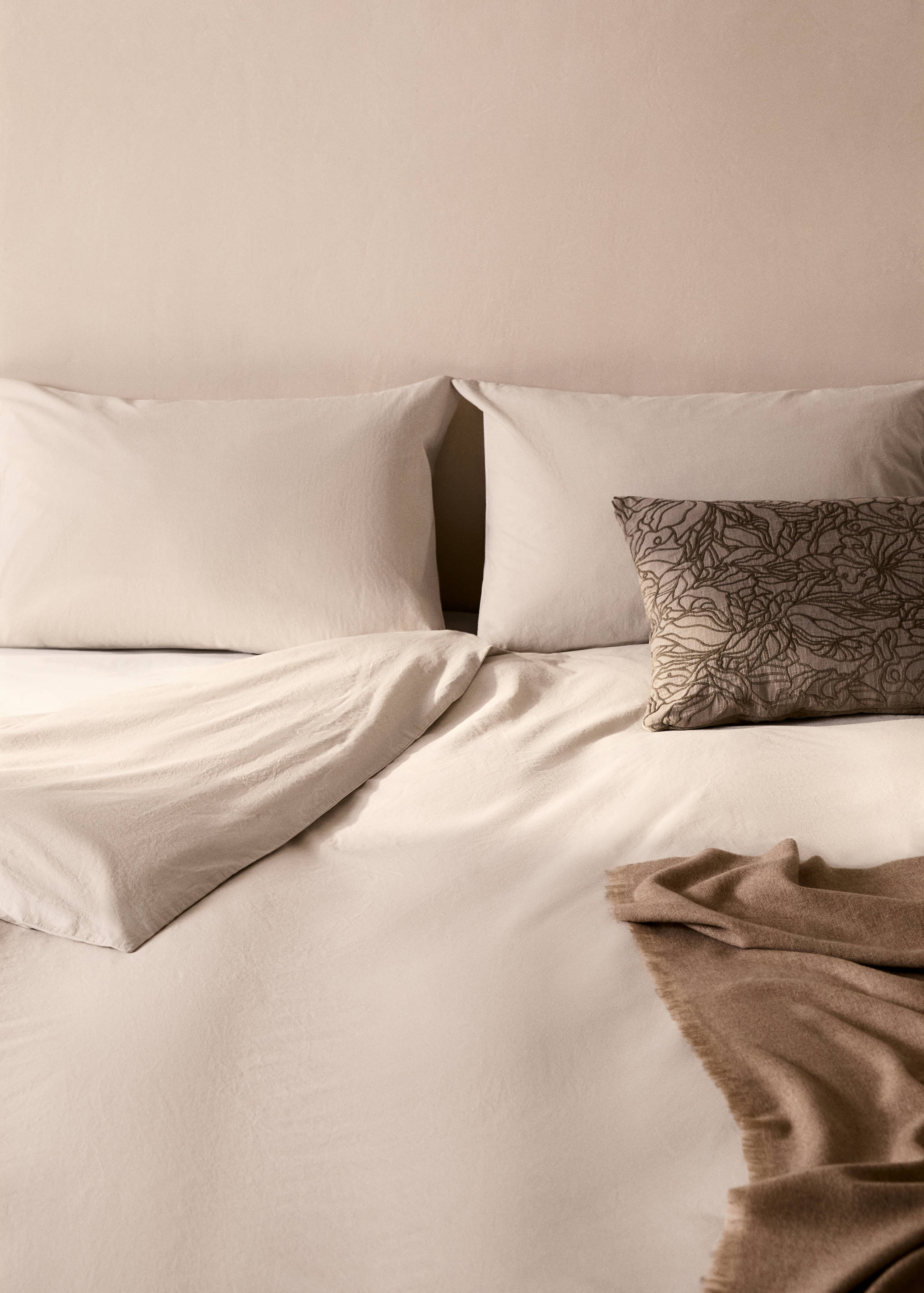 Husă de pilotă din bumbac prespălat pentru pat de 135/140 cm - Detaliu al articolului 7