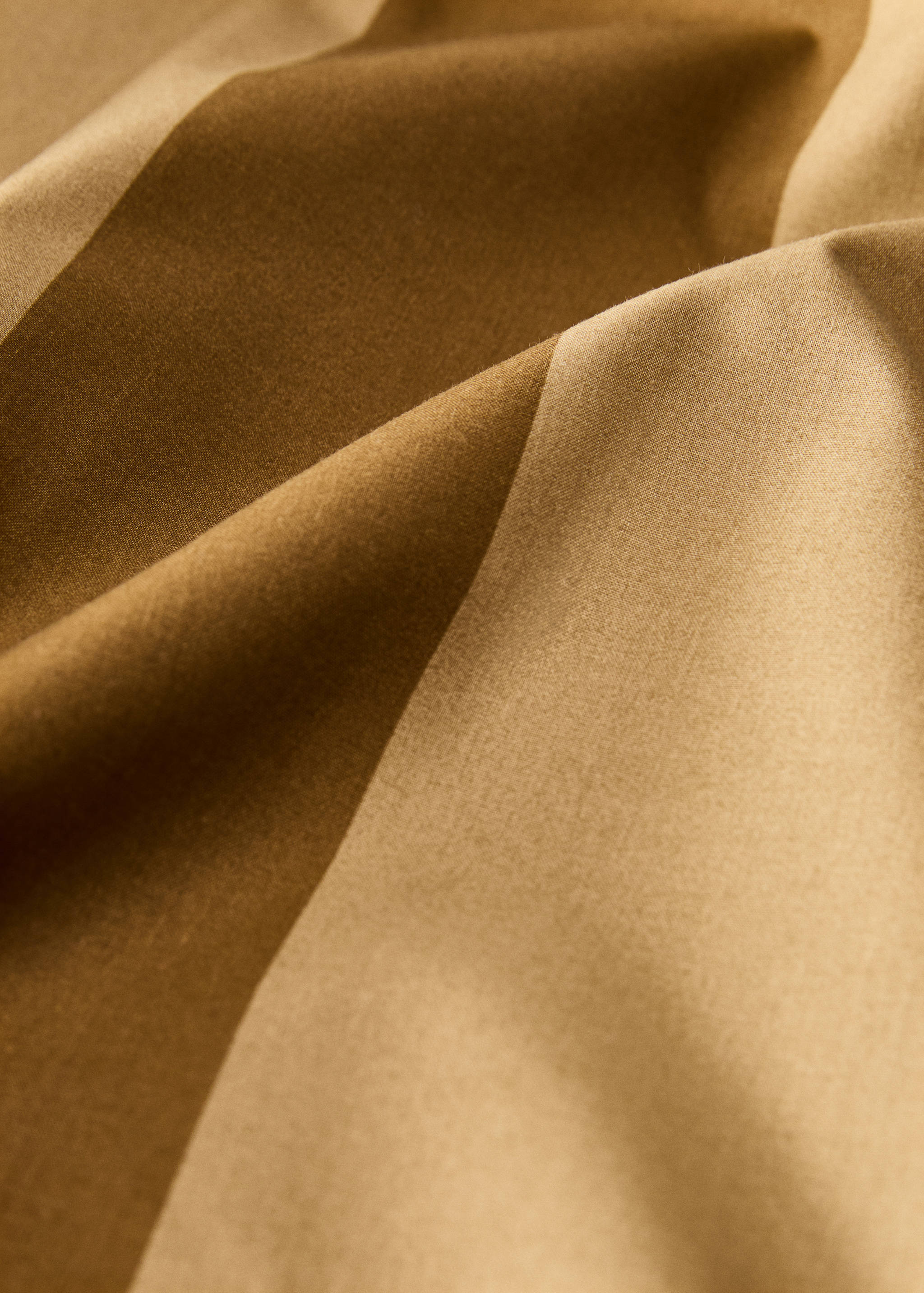 500 threads cotton percale striped duvet cover Single bed - Medium plane