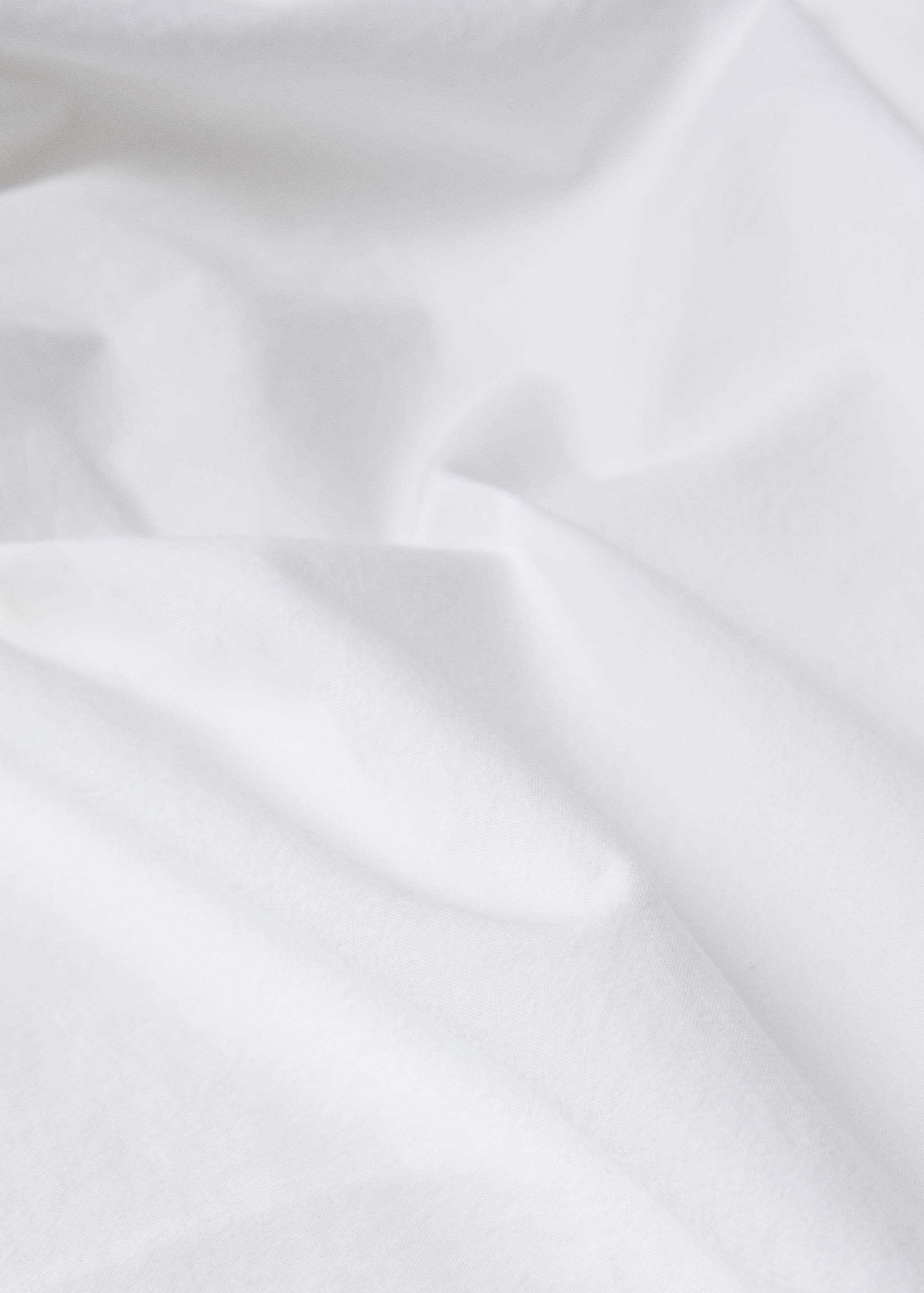 Washed cotton duvet cover with linen ruffle, 150/160 cm - Details of the article 2
