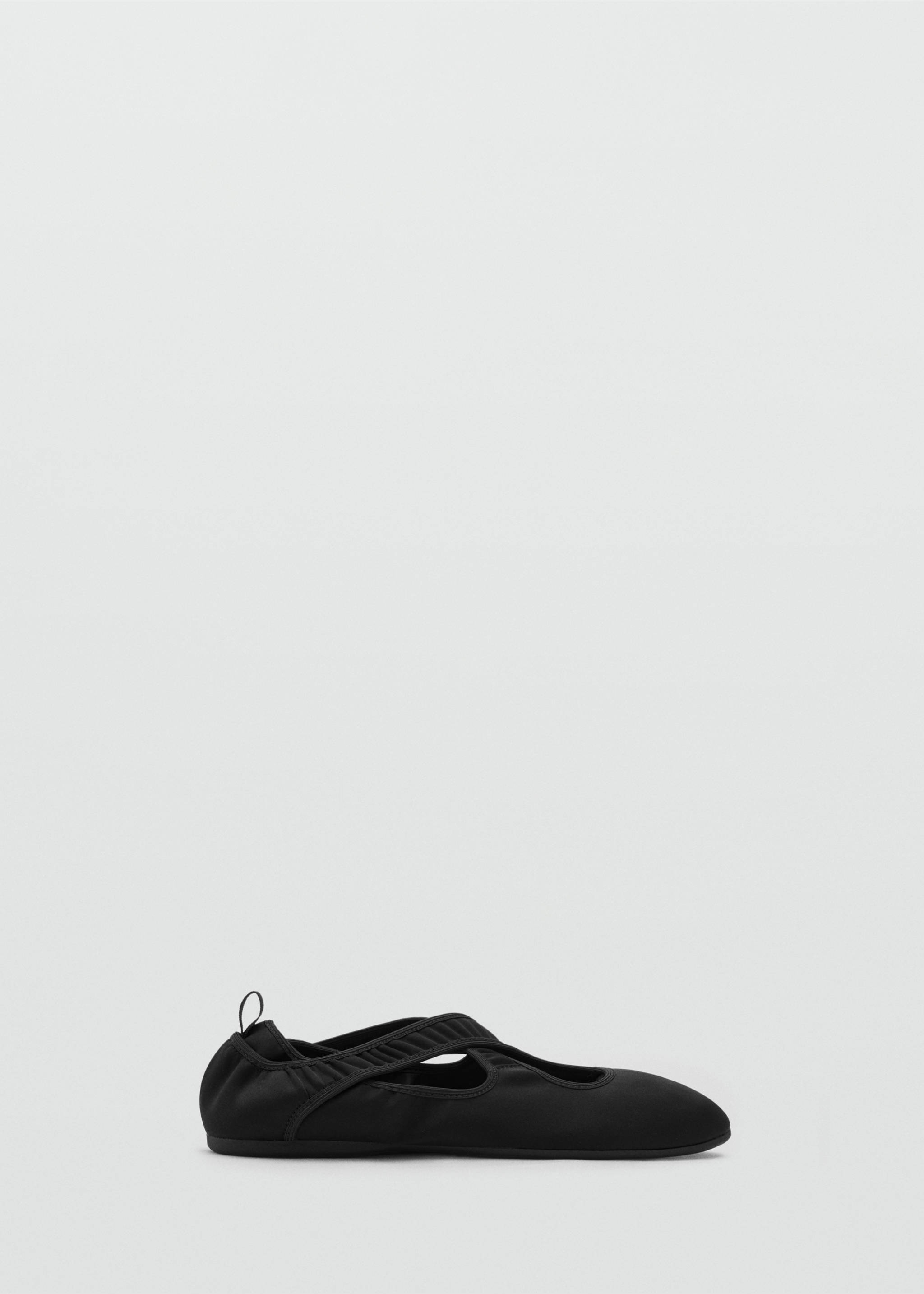 Cross-sport ballet flats - Article without model, Black. Ref: 87003282-00.