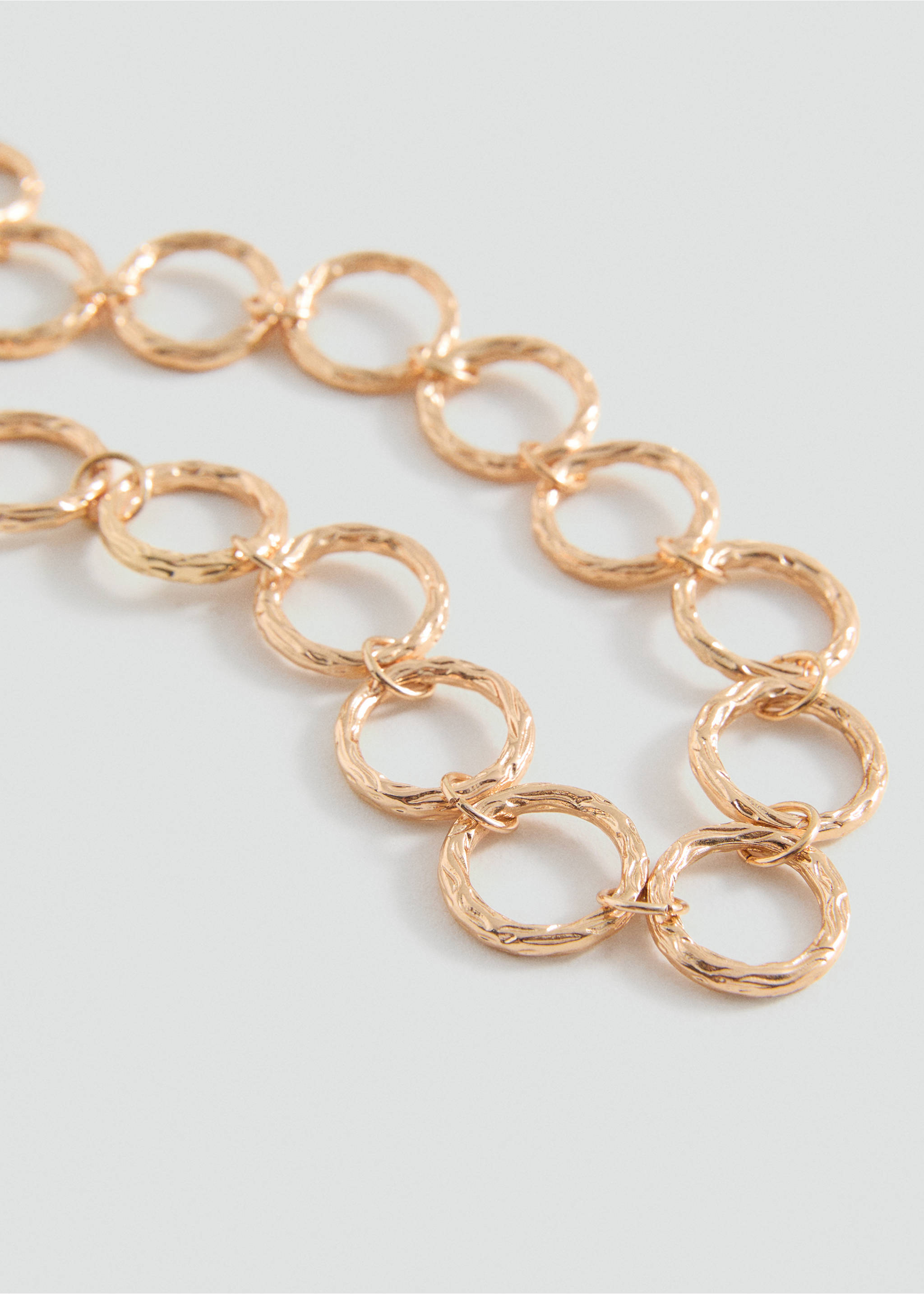 Collar aros combinados - Plano medio, Oro. Ref: 87003294-00.