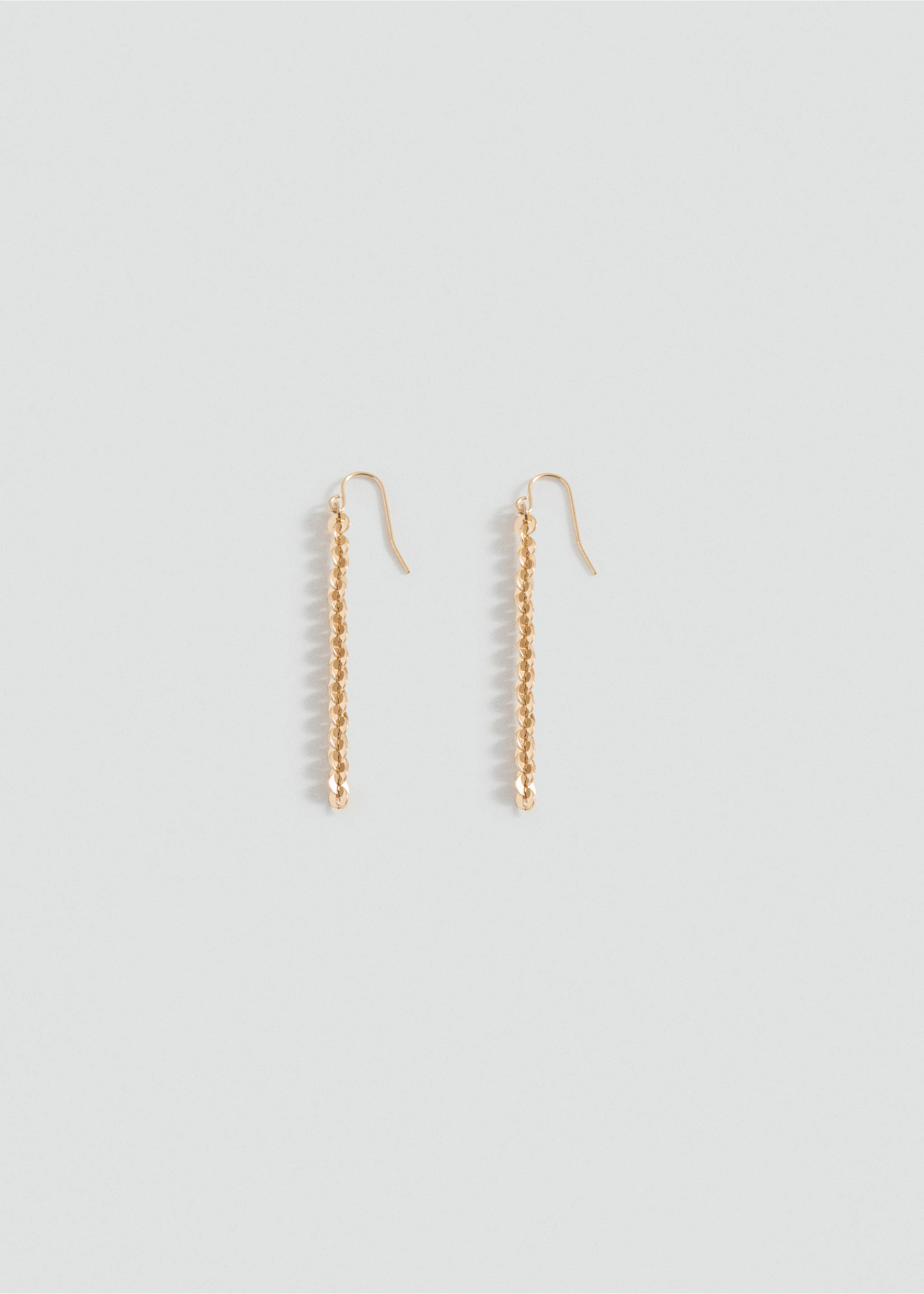 Pendientes largos círculos - Artículo sin modelo, Oro. Ref: 87003303-00.