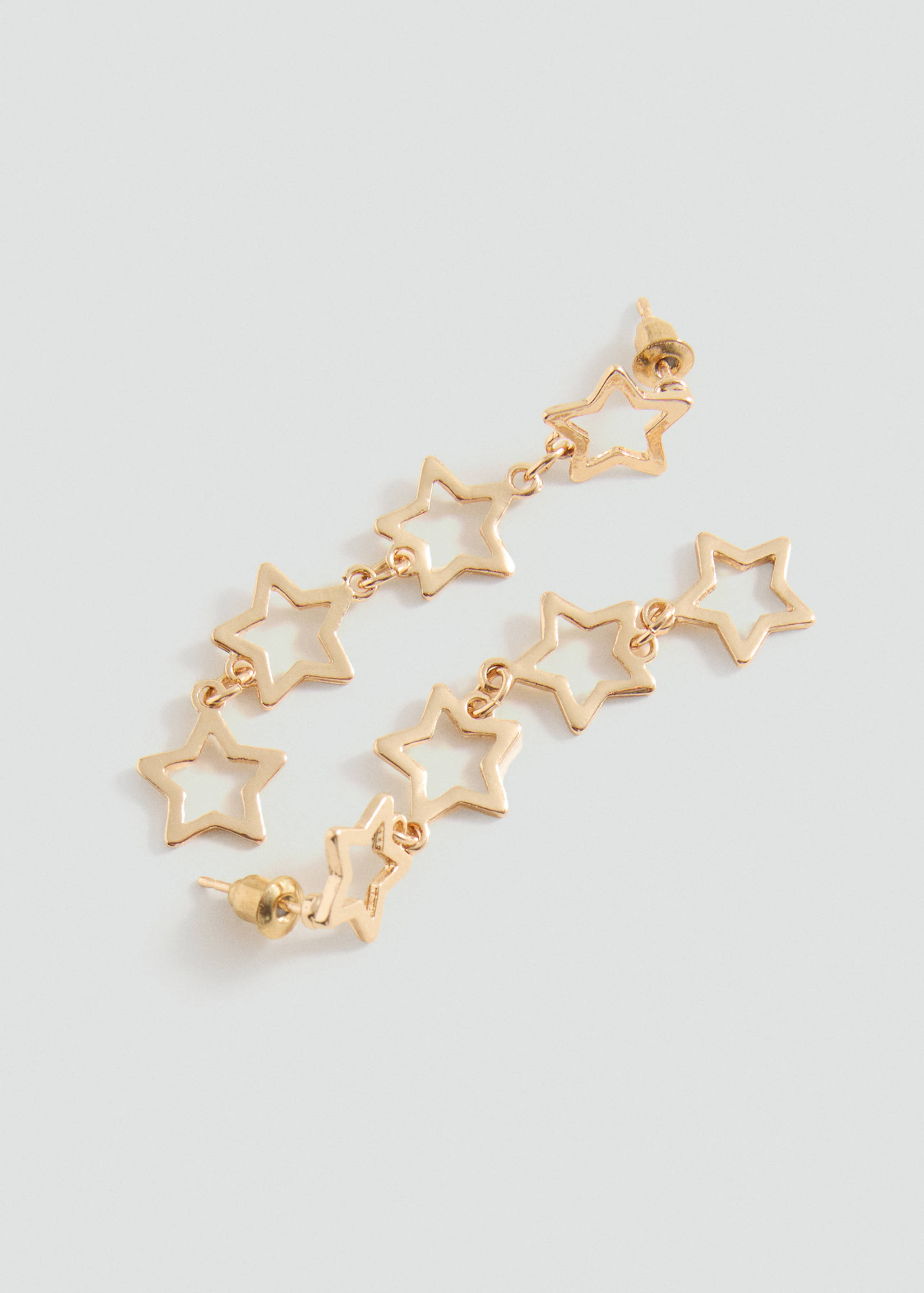 Ohrhänger Sterne - Mittlere Ansicht