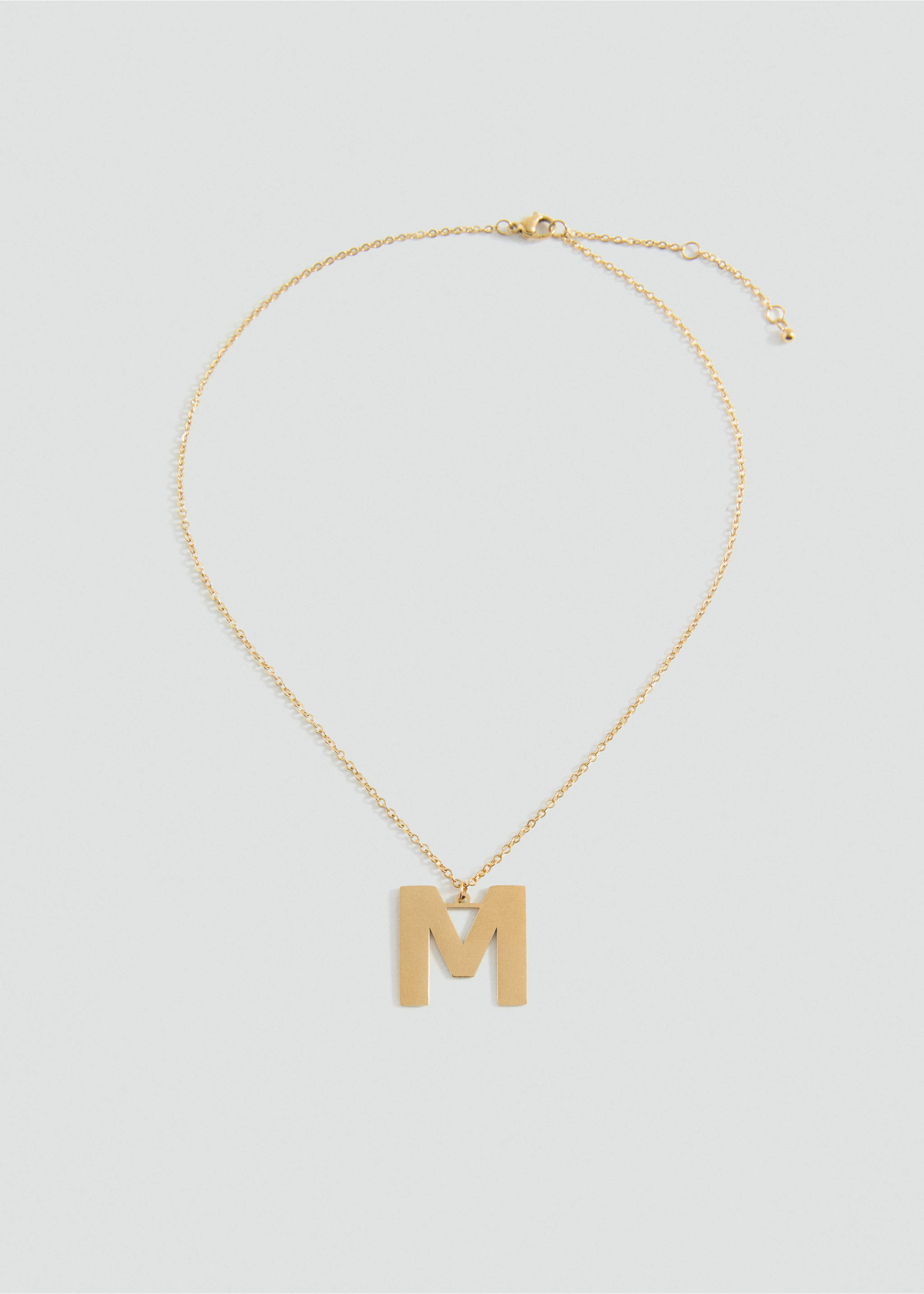 Collar colgante letra - Artículo sin modelo, Oro. Ref: 87003313-00.