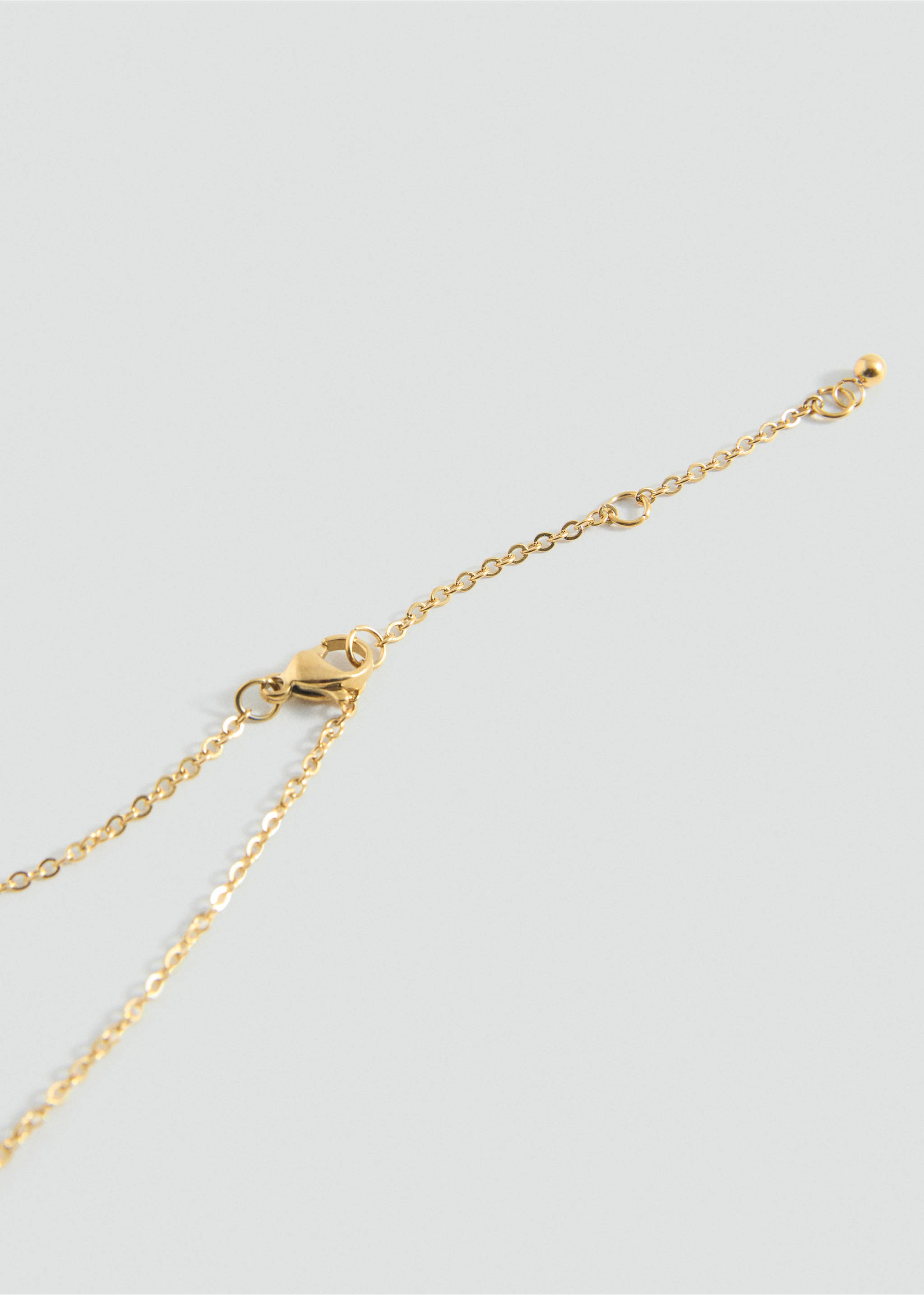 Collar colgante letra - Detalle del artículo 1, Oro. Ref: 87003315-00.