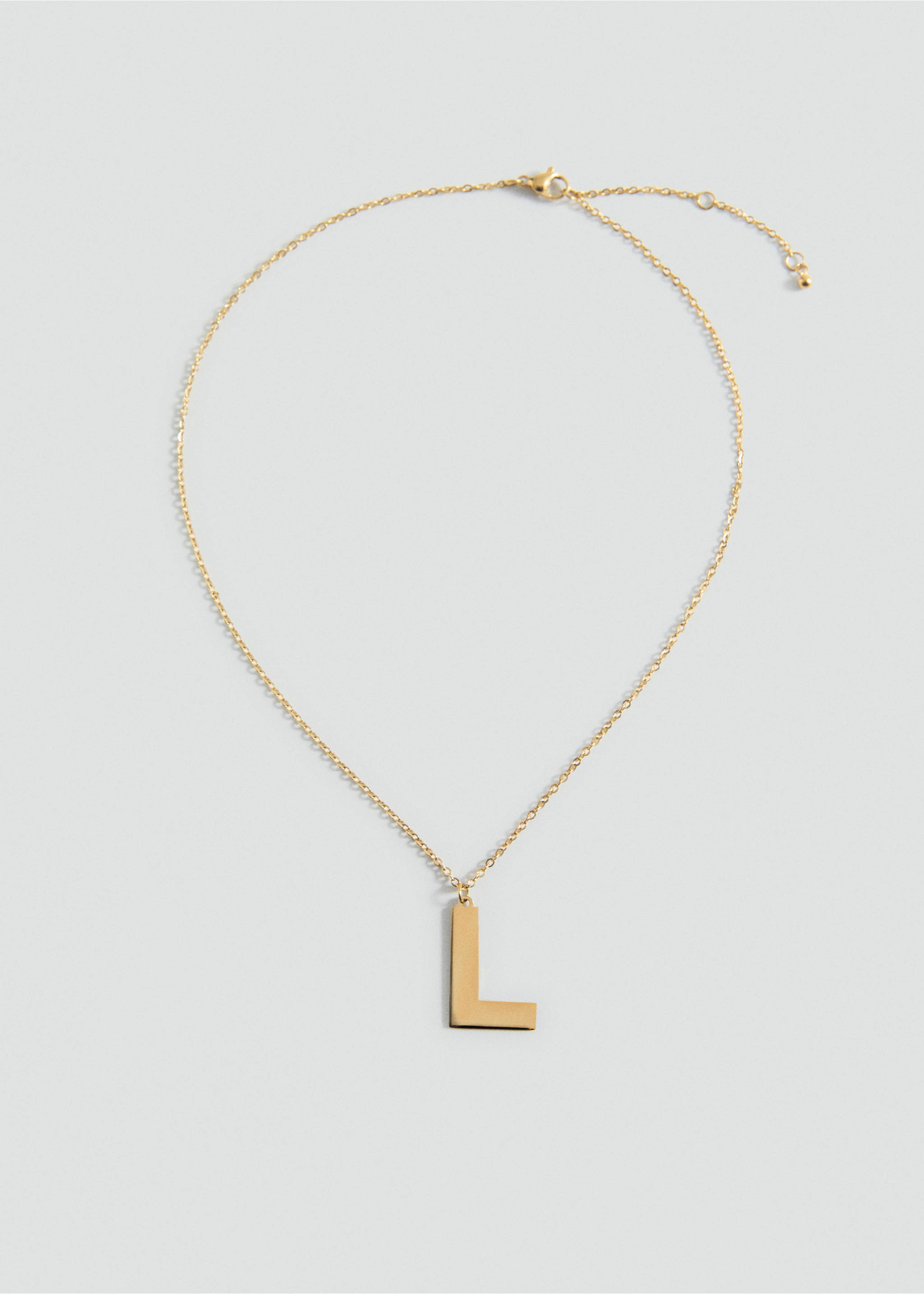 Collar colgante letra - Artículo sin modelo, Oro. Ref: 87003315-00.