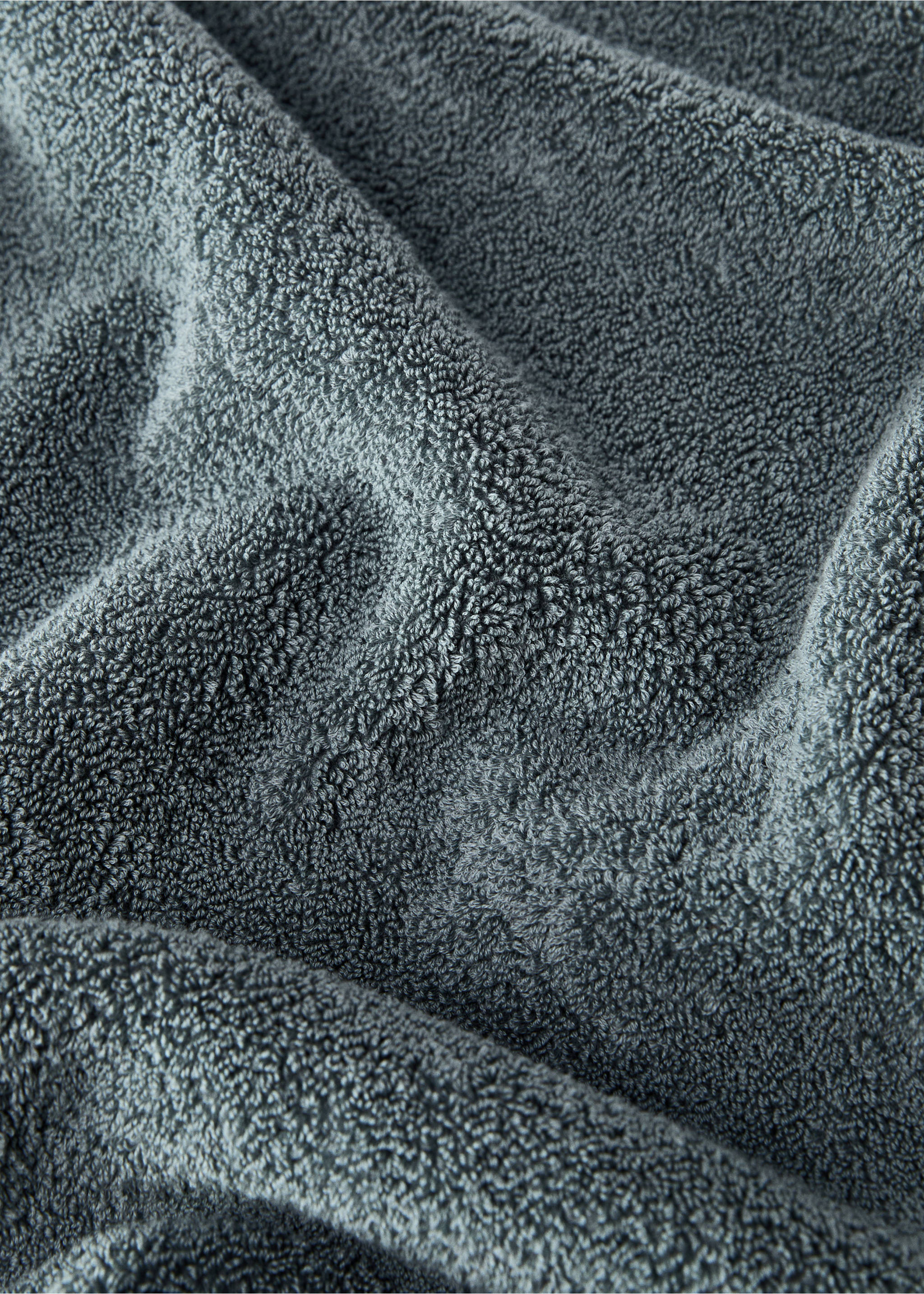 Stückgefärbtes Gästetuch - Detail des Artikels 3, Blau. Ref: 87003330-00.