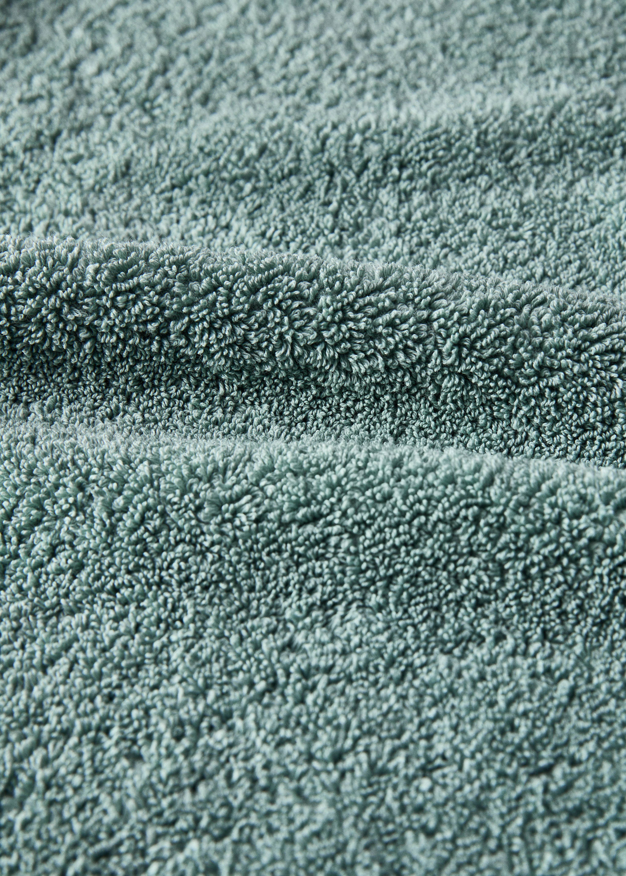 Washbasin towel with dyed piece - Details of the article 1