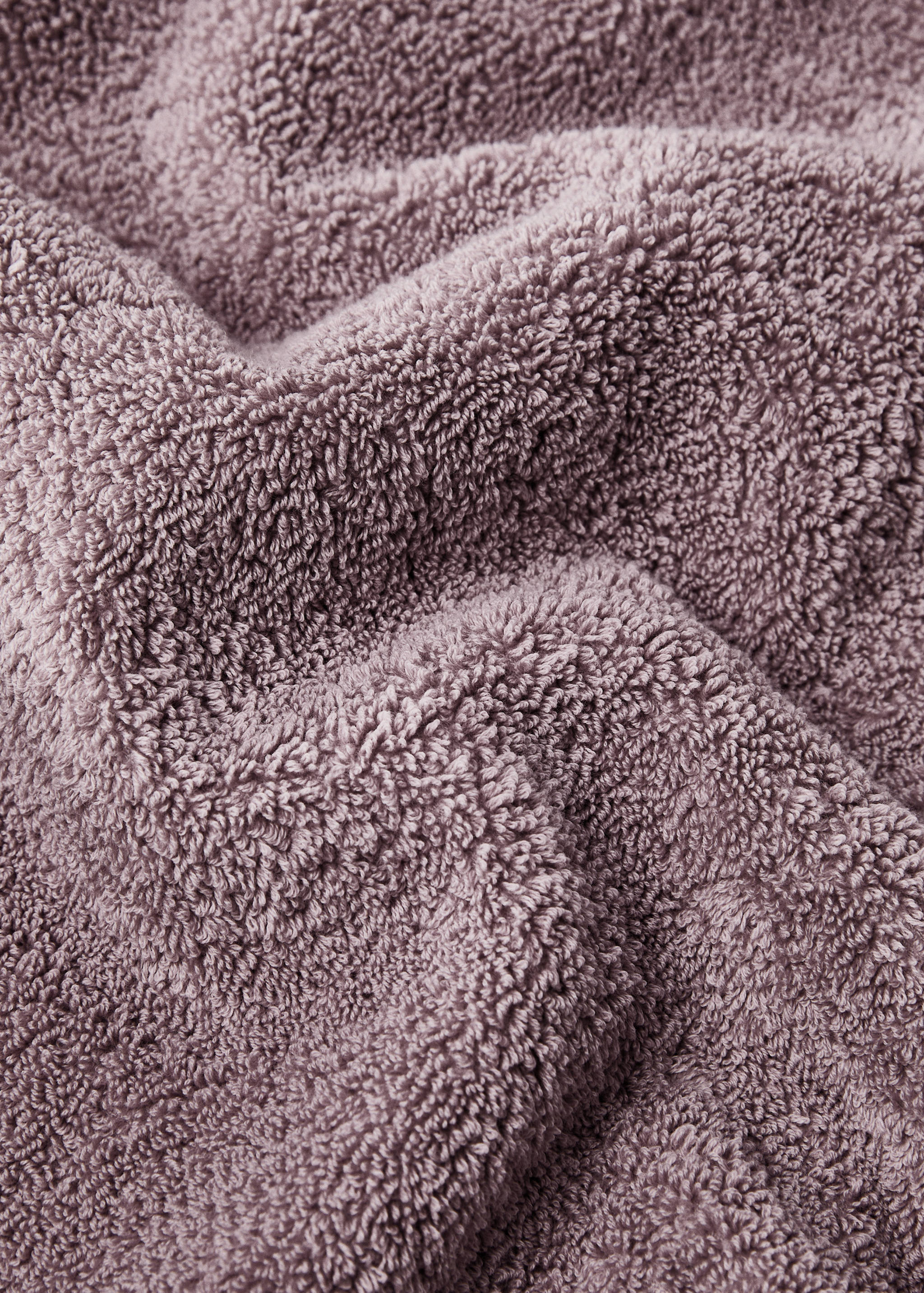 Washbasin towel with dyed piece - Details of the article 3