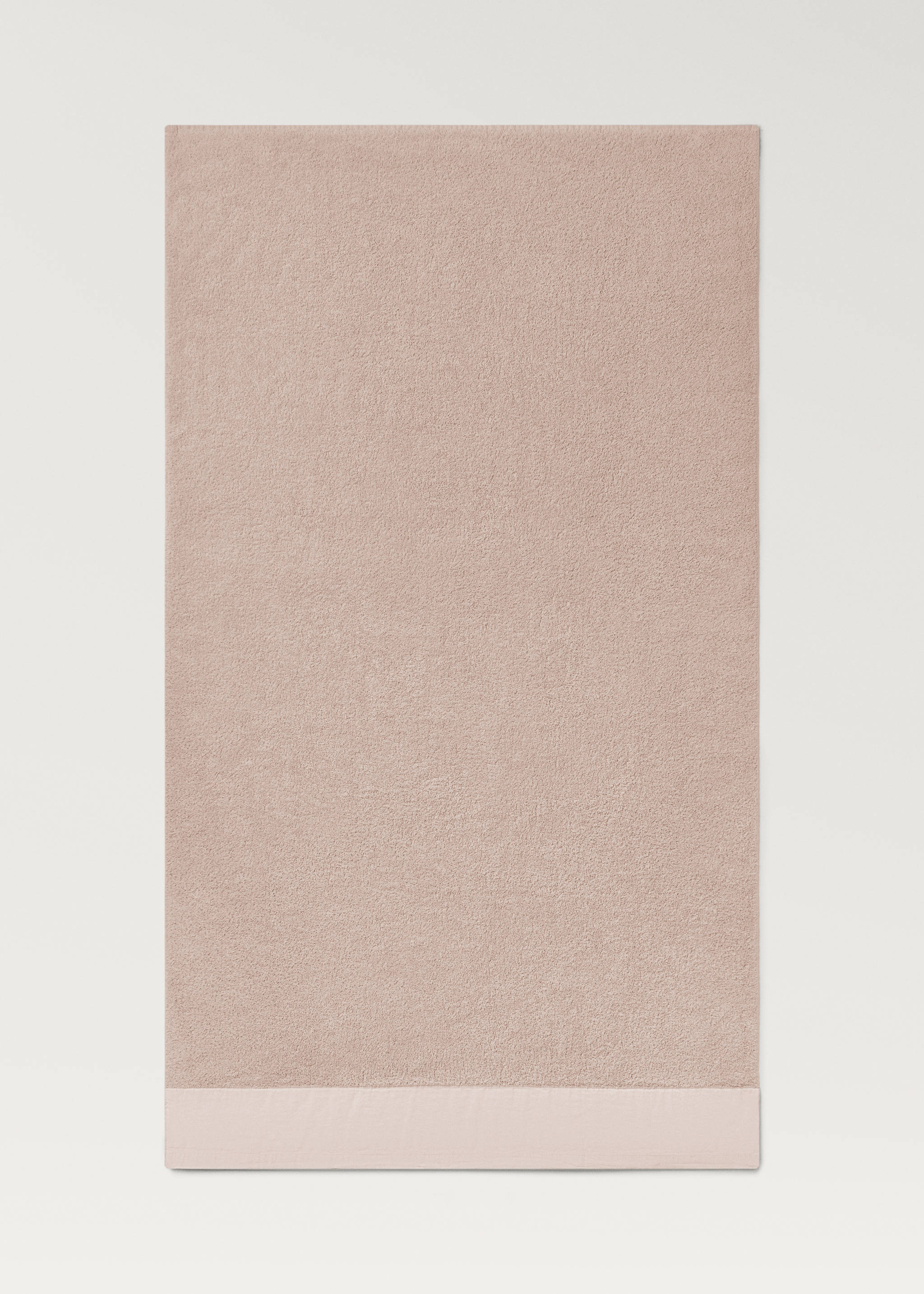 Bath towel with linen trim - Details of the article 3