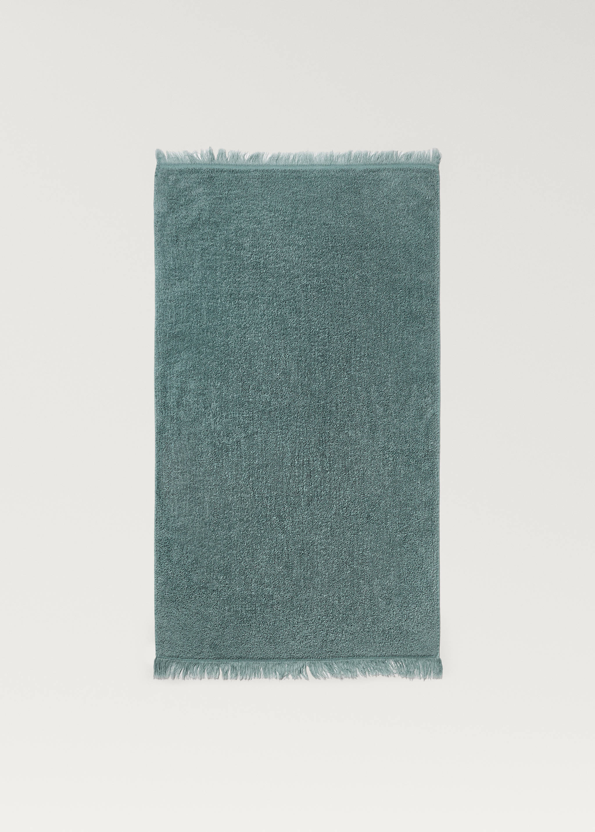 Πετσέτα χεριών  από οργανικό βαμβάκι και κρόσσια - Λεπτομέρεια του προϊόντος 3