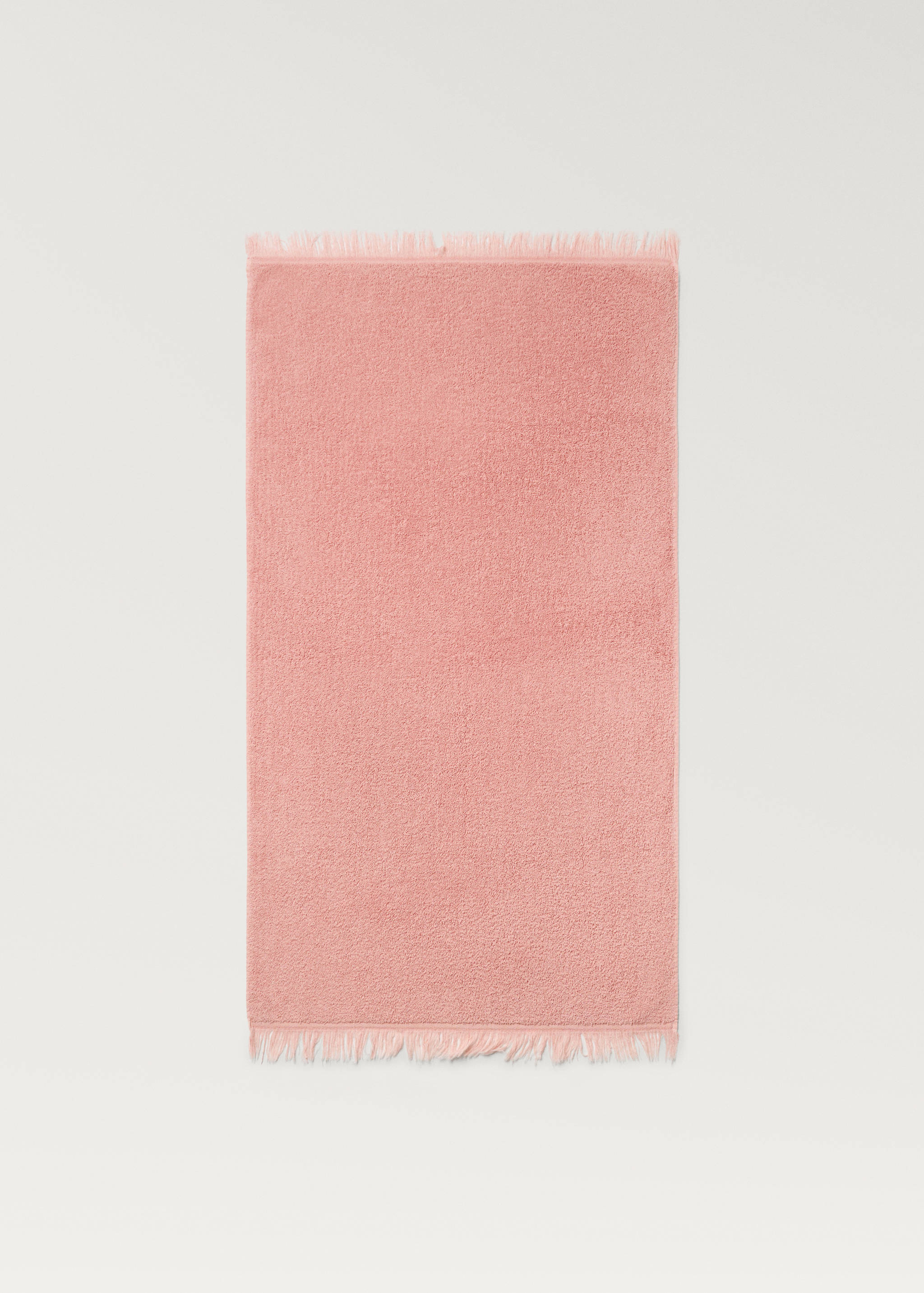 Πετσέτα χεριών  από οργανικό βαμβάκι και κρόσσια - Λεπτομέρεια του προϊόντος 3