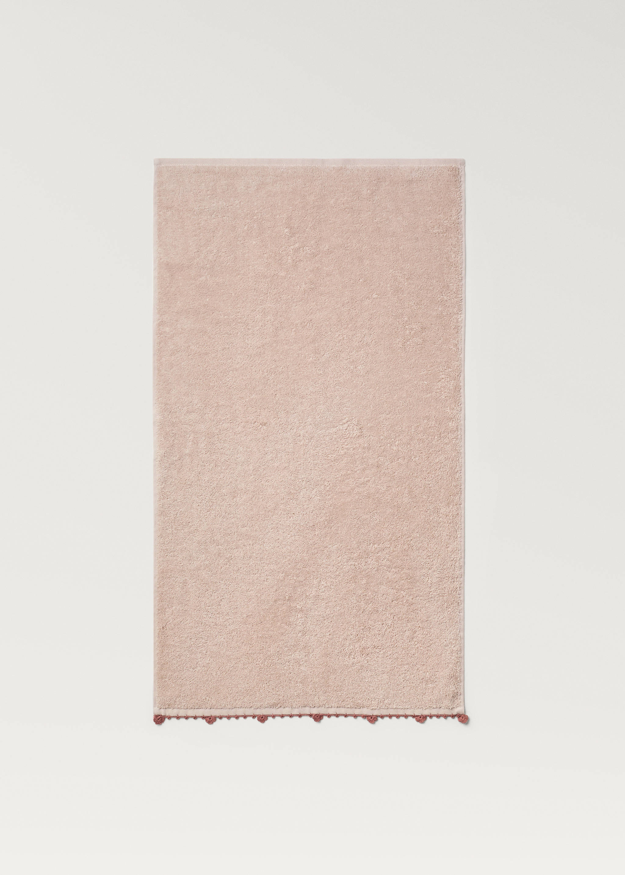 Toalha de mãos de criança com acabamento de croché - Pormenor do artigo 1