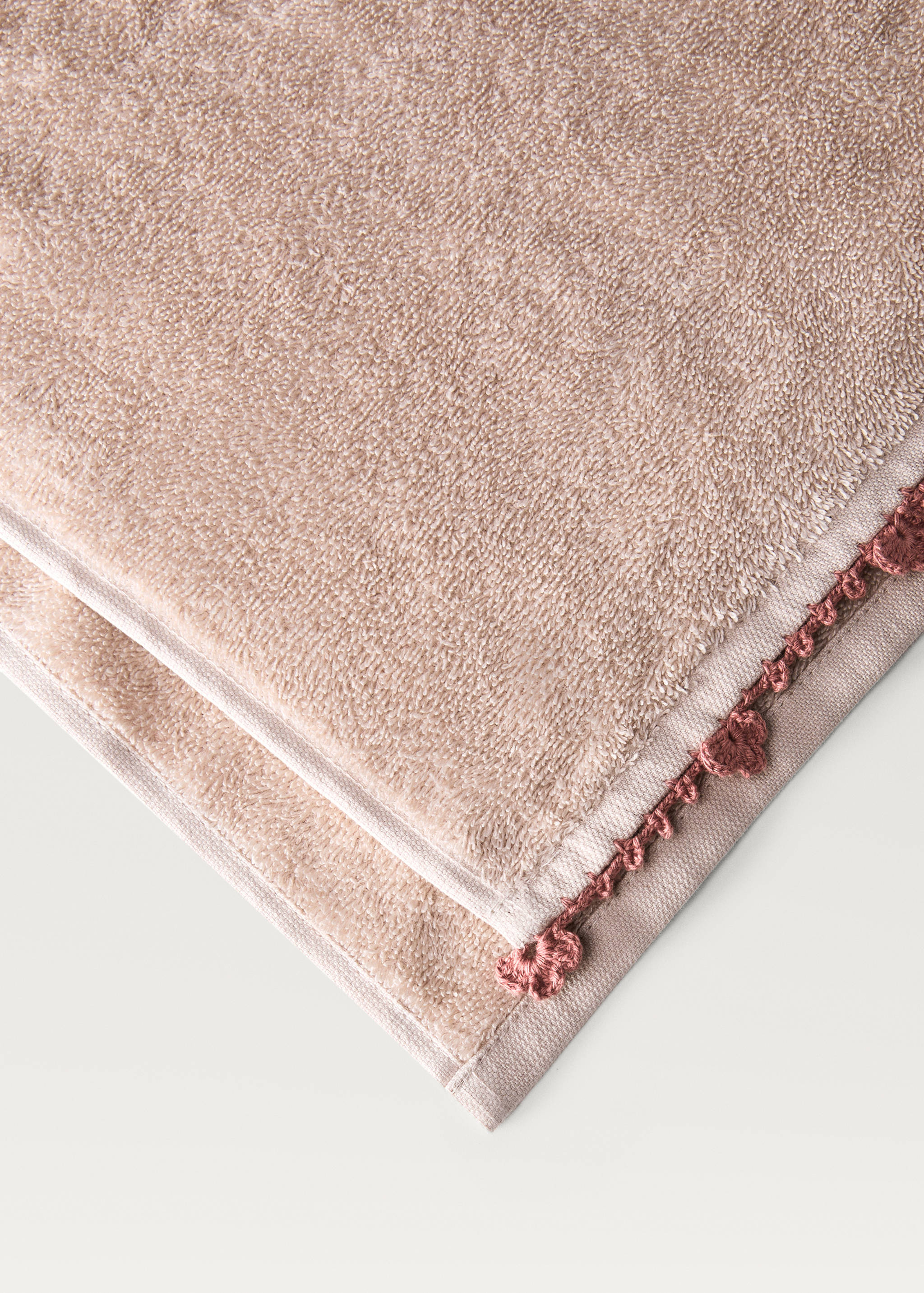 Παιδική πετσέτα μπάνιου με τελείωμα κροσέ - Λεπτομέρεια του προϊόντος 2