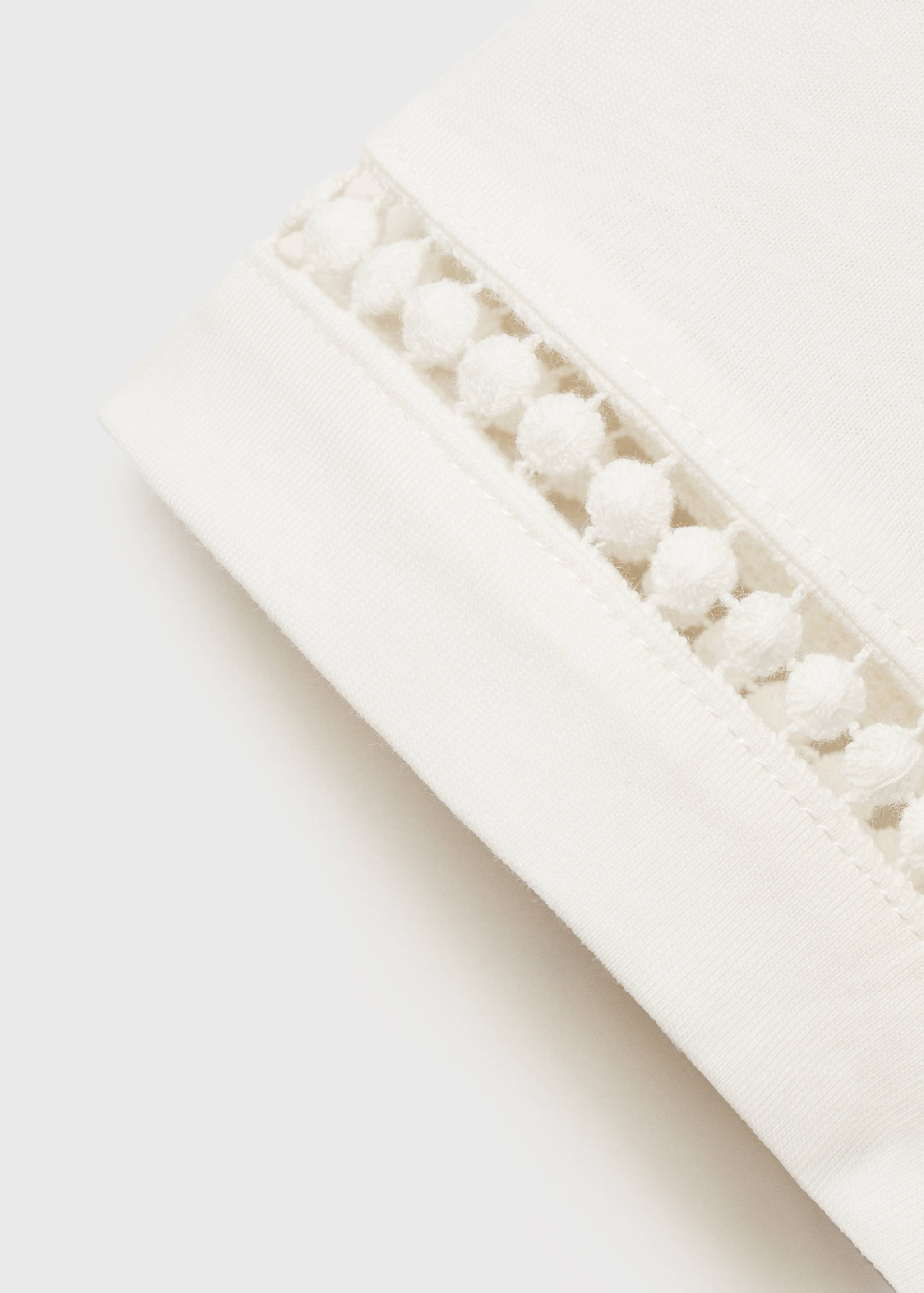 Openwork details T-shirt - Details of the article 0