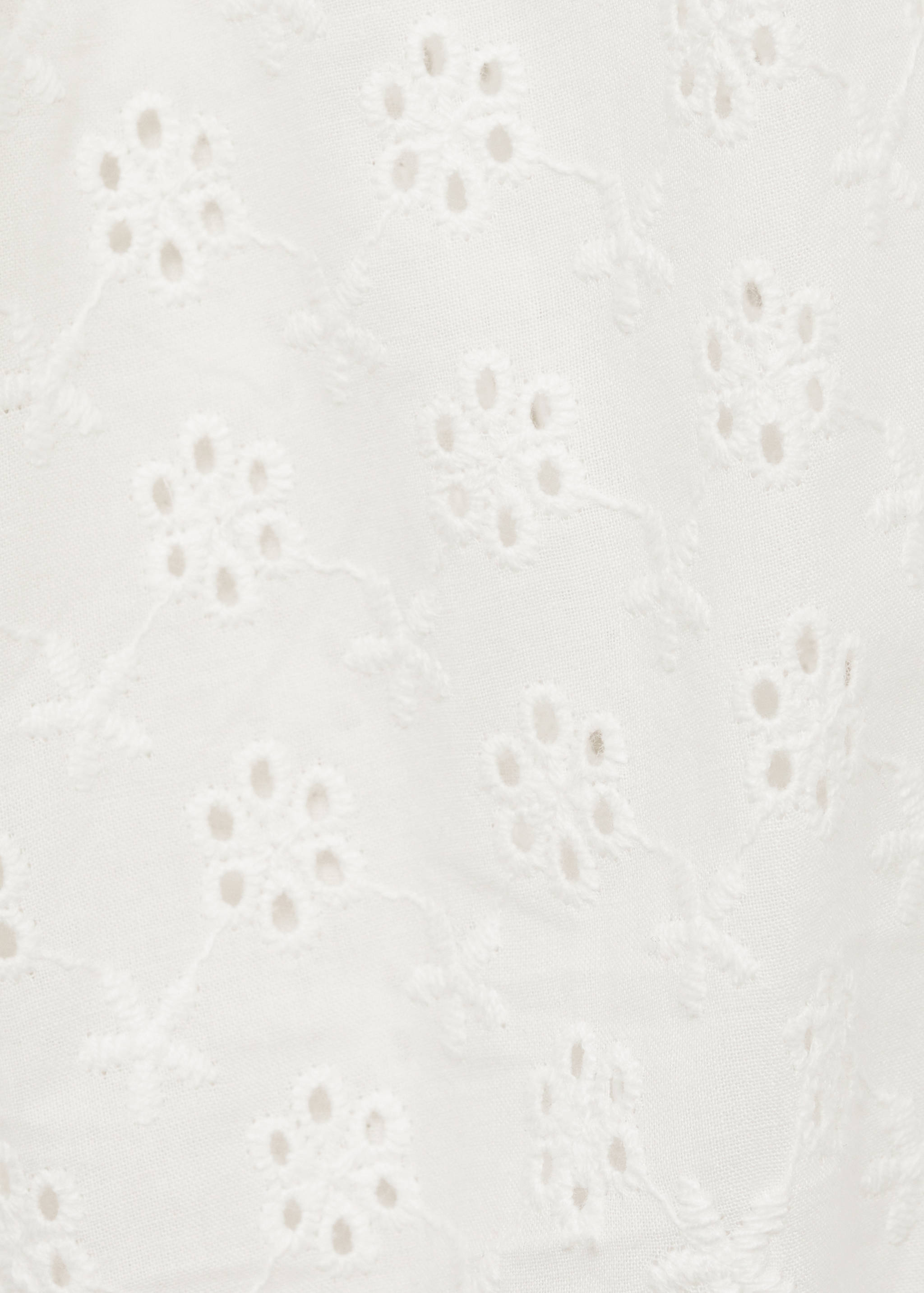 Embroidered sleeve T-shirt - Details of the article 8