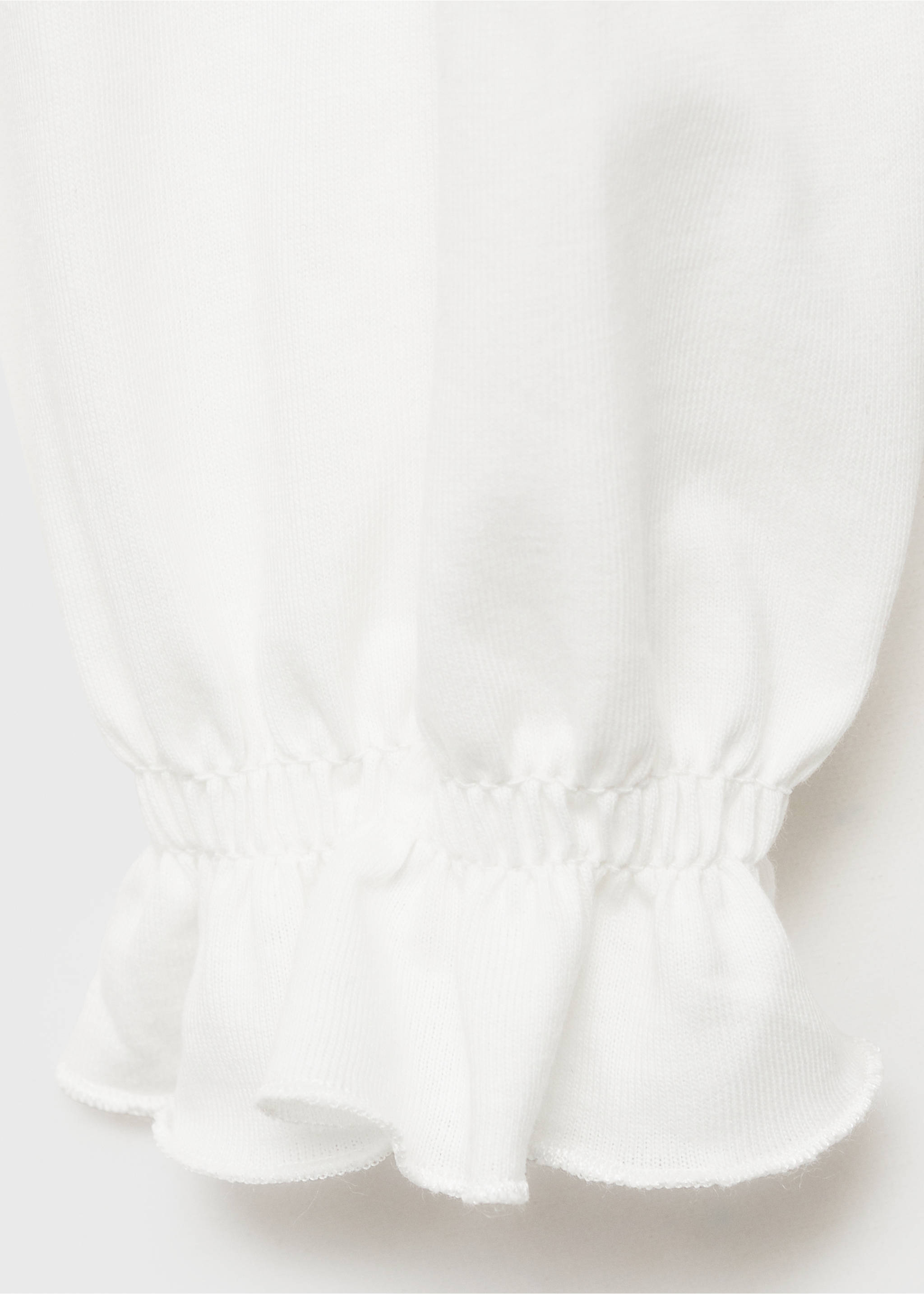 Message cotton T-shirt - Details of the article 0, Off White. Ref: 87003654-00.