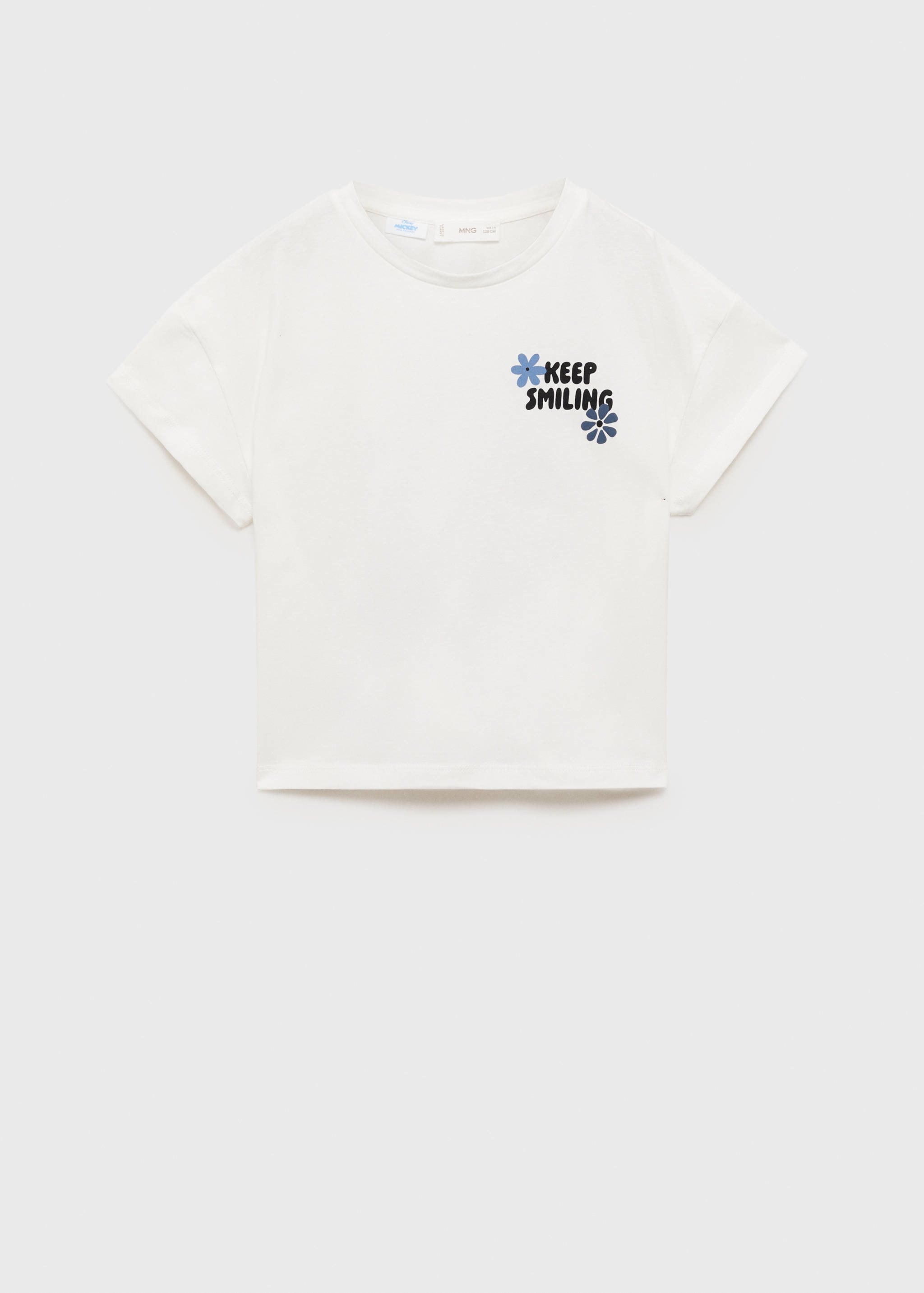 Gemustertes Baumwoll-T-Shirt - Artikel ohne Model