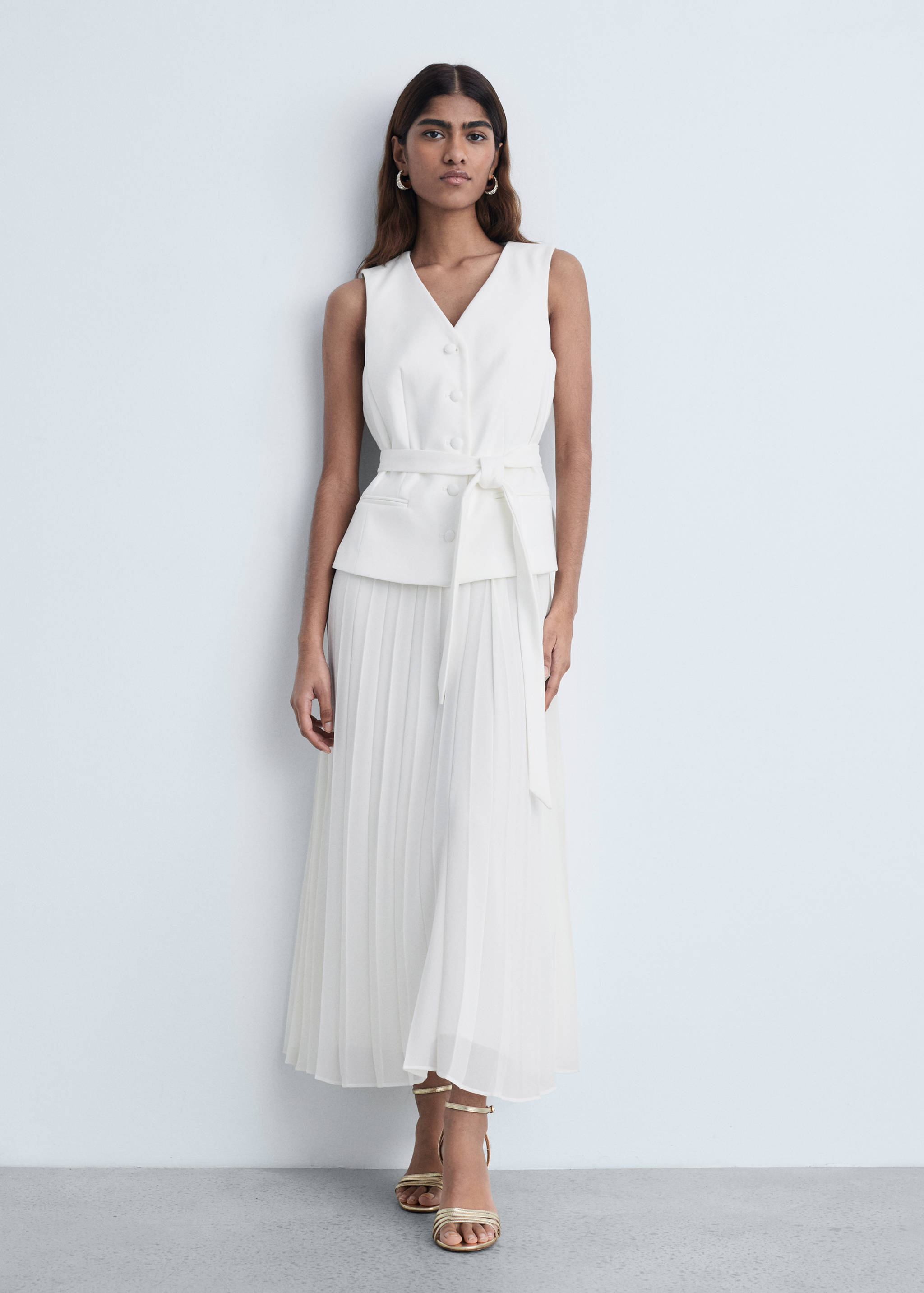 Combined waistcoat dress - General plane
