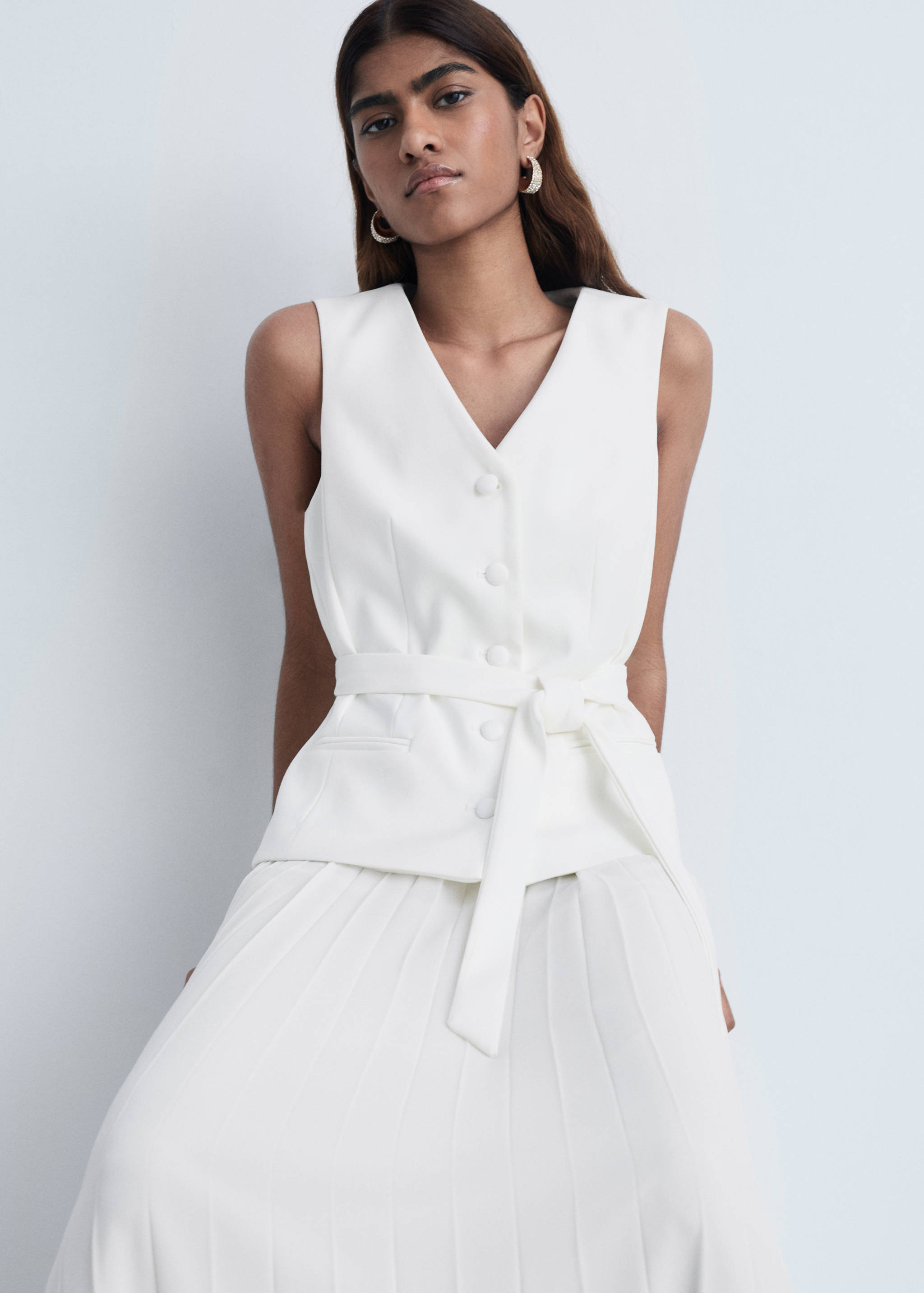 Combined waistcoat dress - Details of the article 2