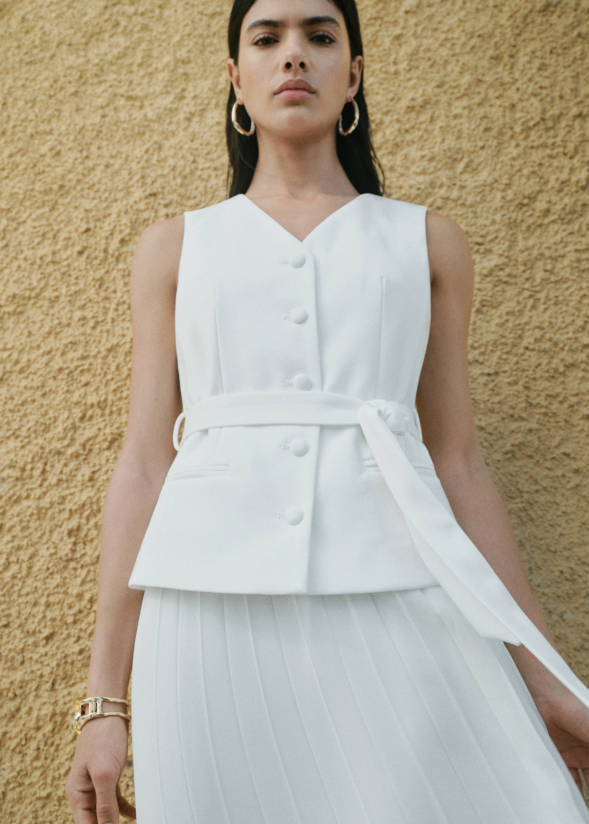Combined waistcoat dress - Details of the article 7