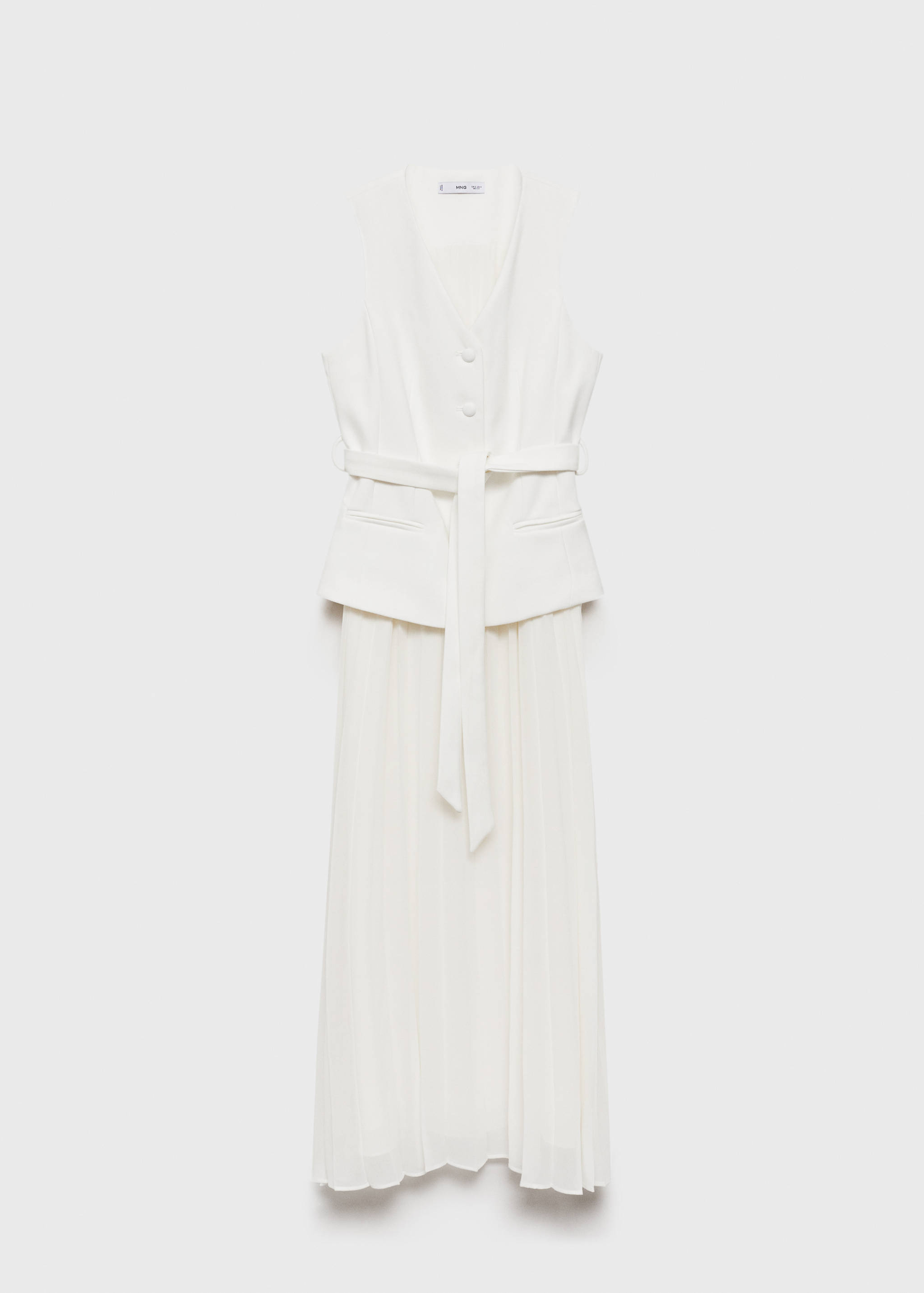 Combined waistcoat dress - Article without model