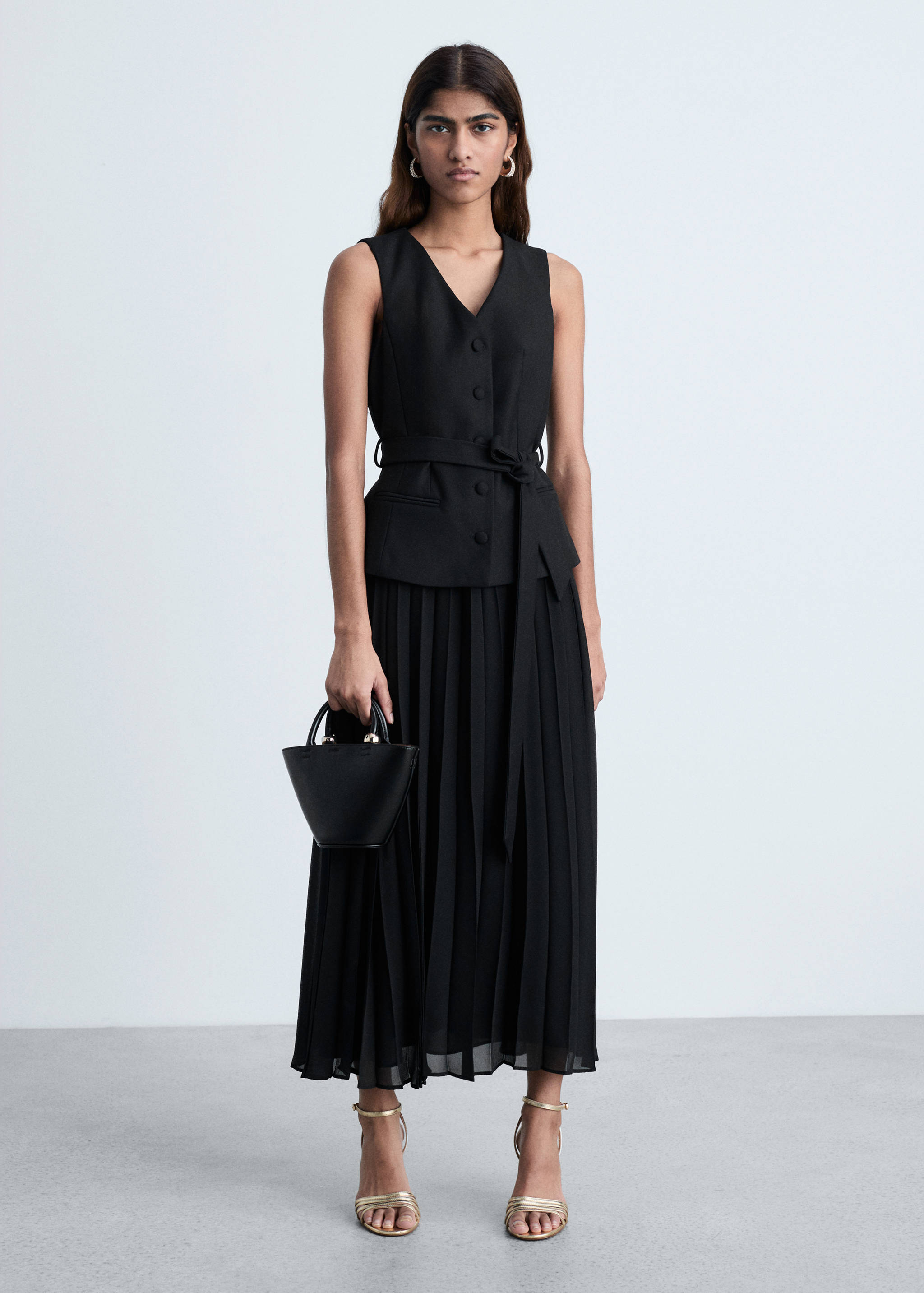 Combined waistcoat dress - General plane