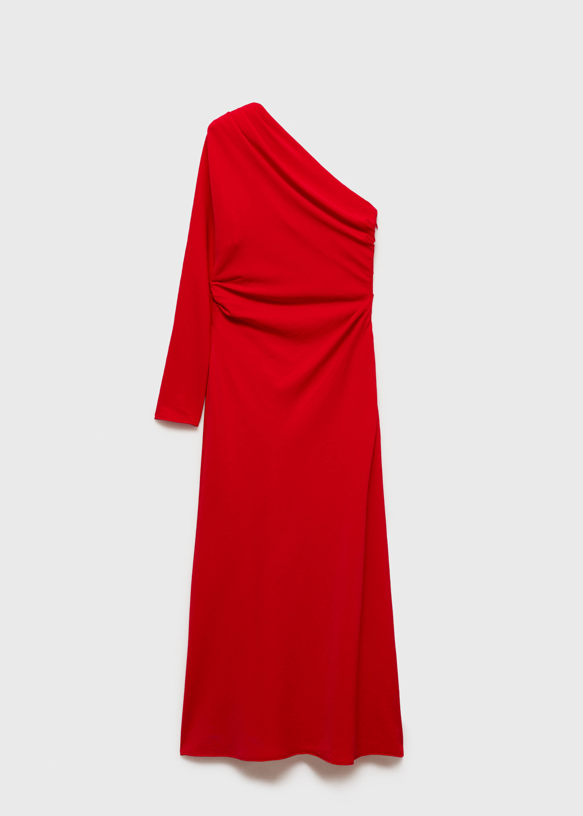 Drapiertes Kleid mit asymmetrischem Design - Artikel ohne Model