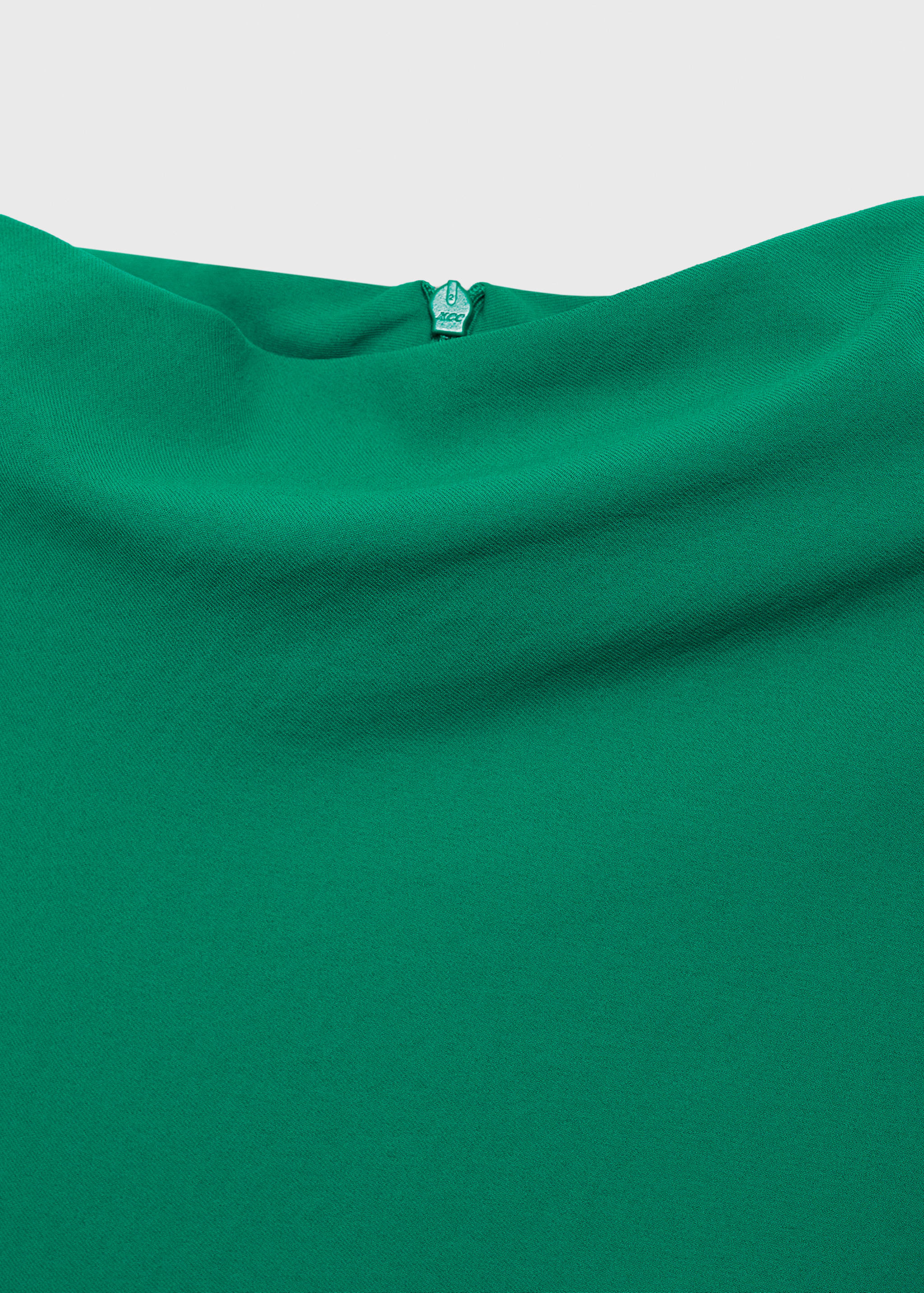 A-line dress with draped waist - Details of the article 8