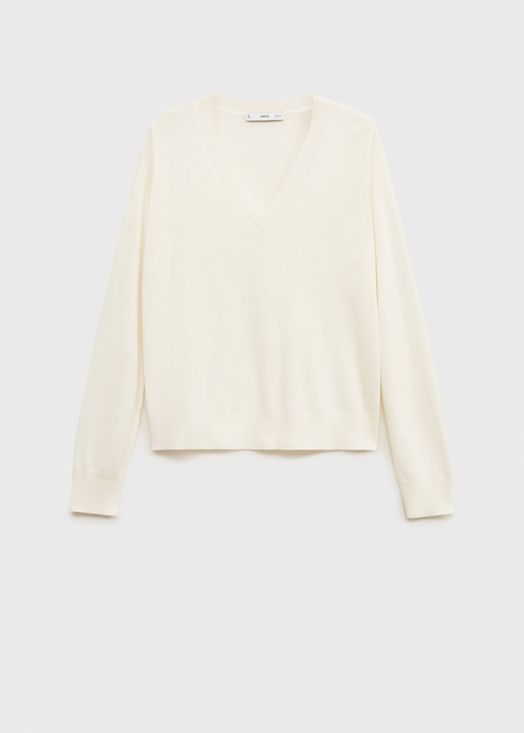 Strickpullover mit V-Ausschnitt - Artikel ohne Model