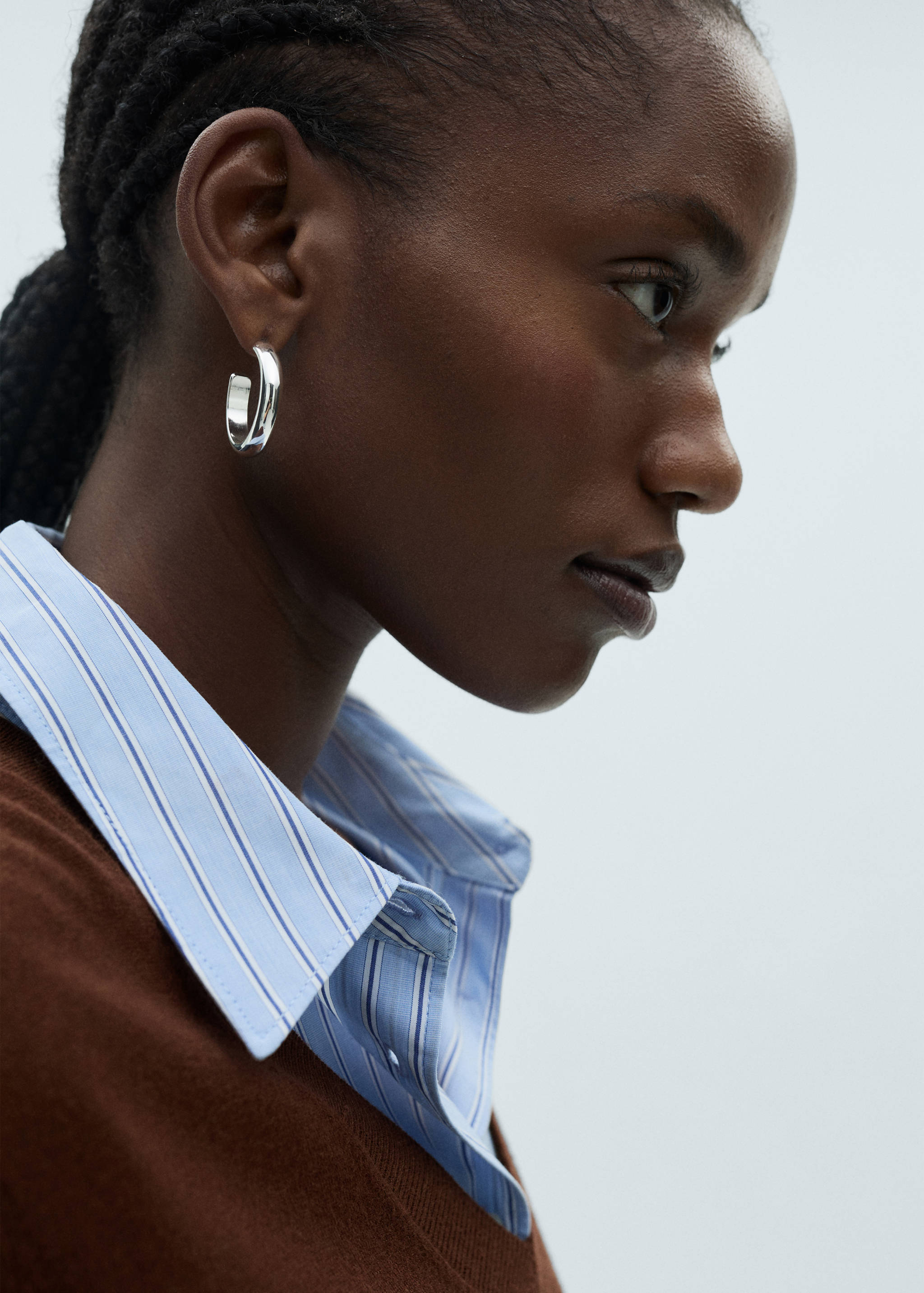 Strickpullover mit V-Ausschnitt - Detail des Artikels 4