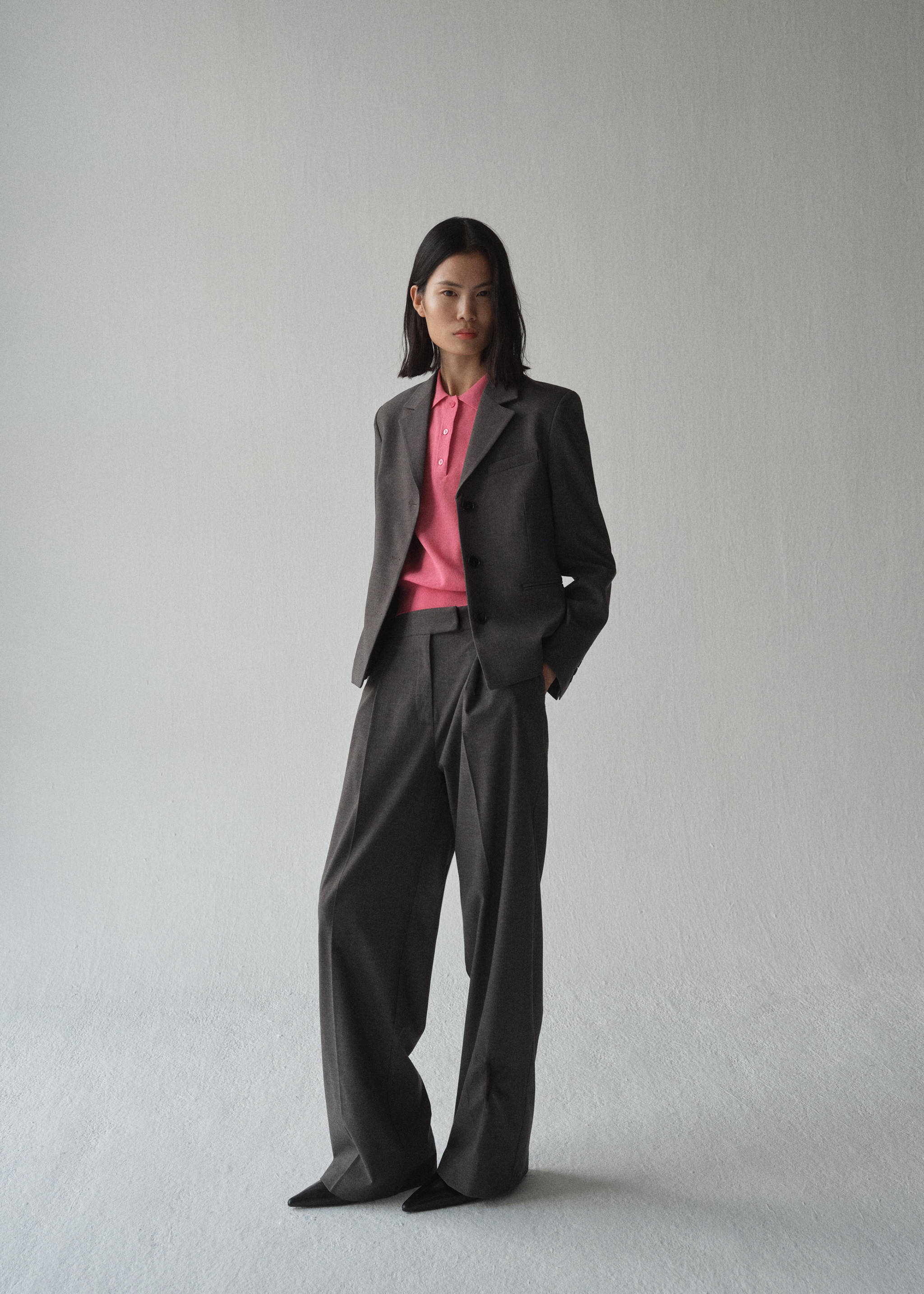 Stickad tröja polokrage - Detaljer om artikeln 2