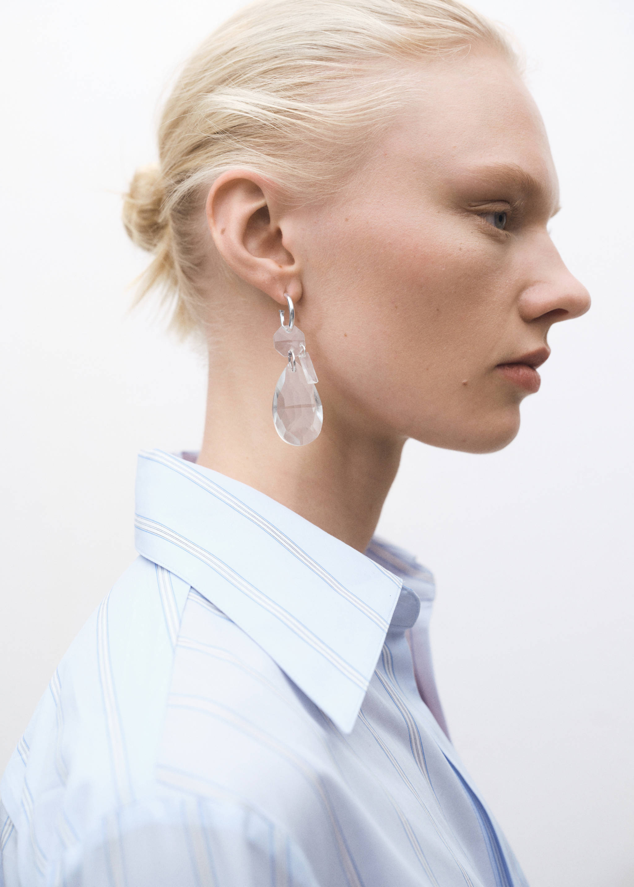 Chemise regular-fit coton rayures - Détail de l'article 6