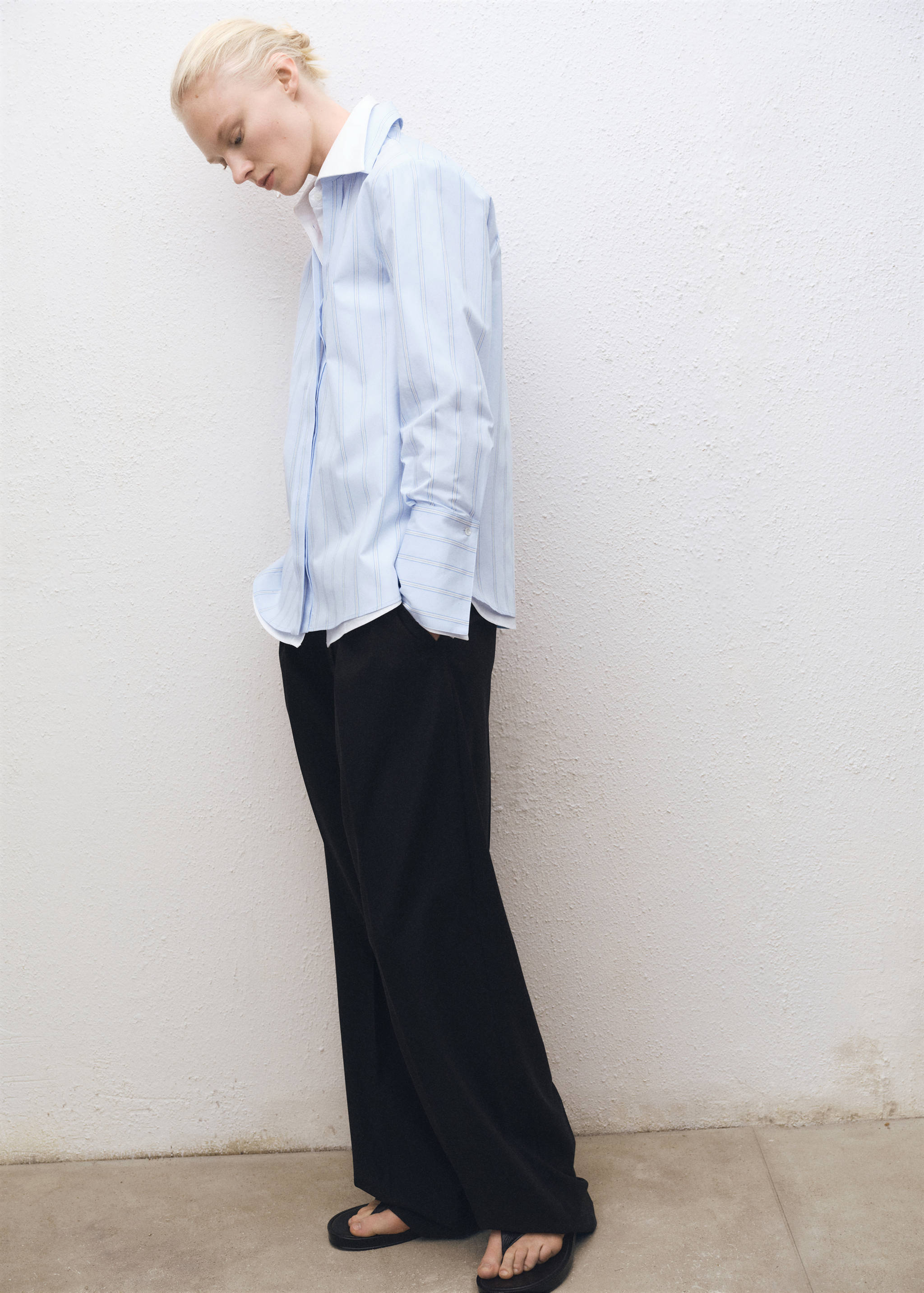 Chemise regular-fit coton rayures - Détail de l'article 2