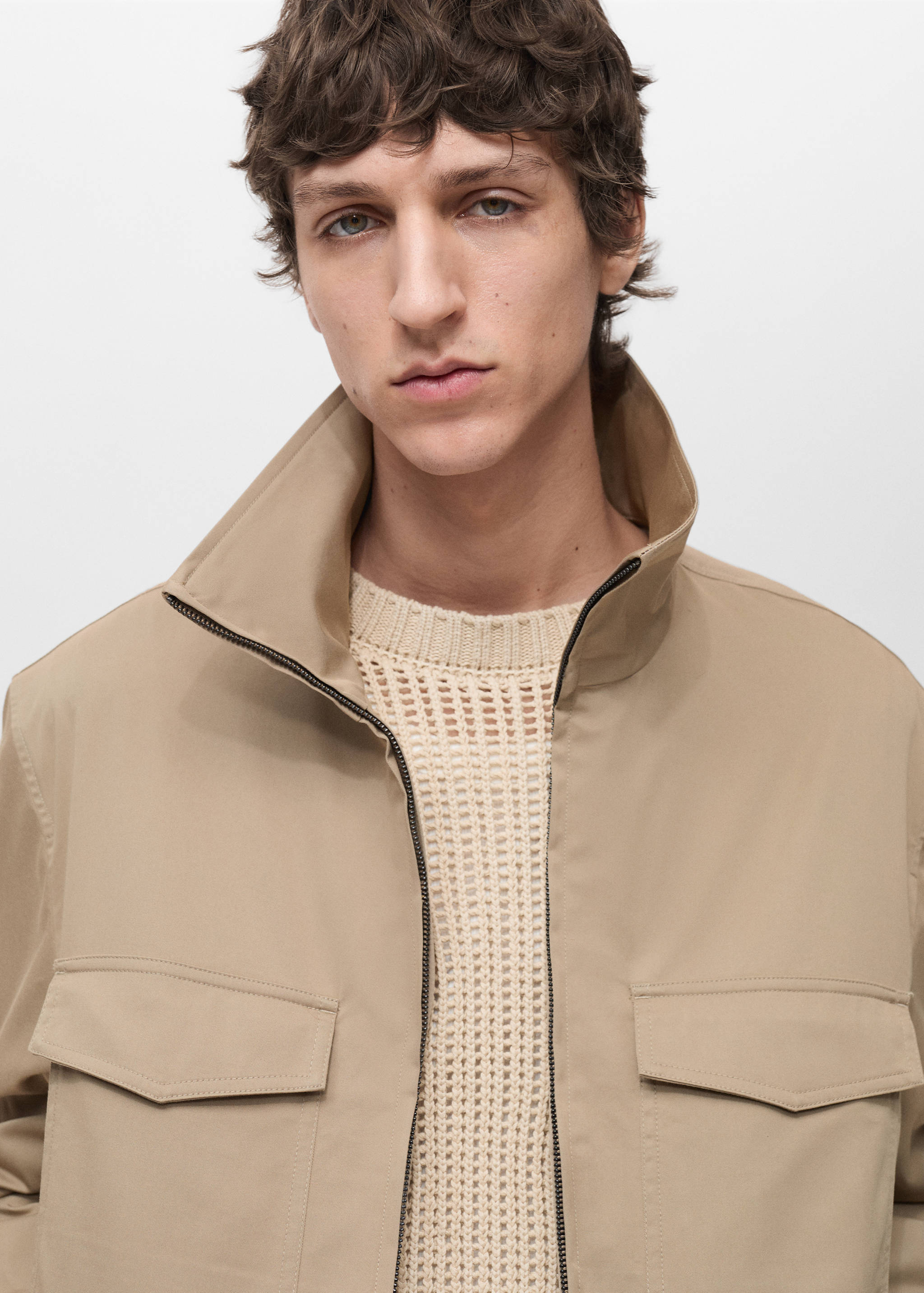 Veste coton relaxed-fit - Détail de l'article 1