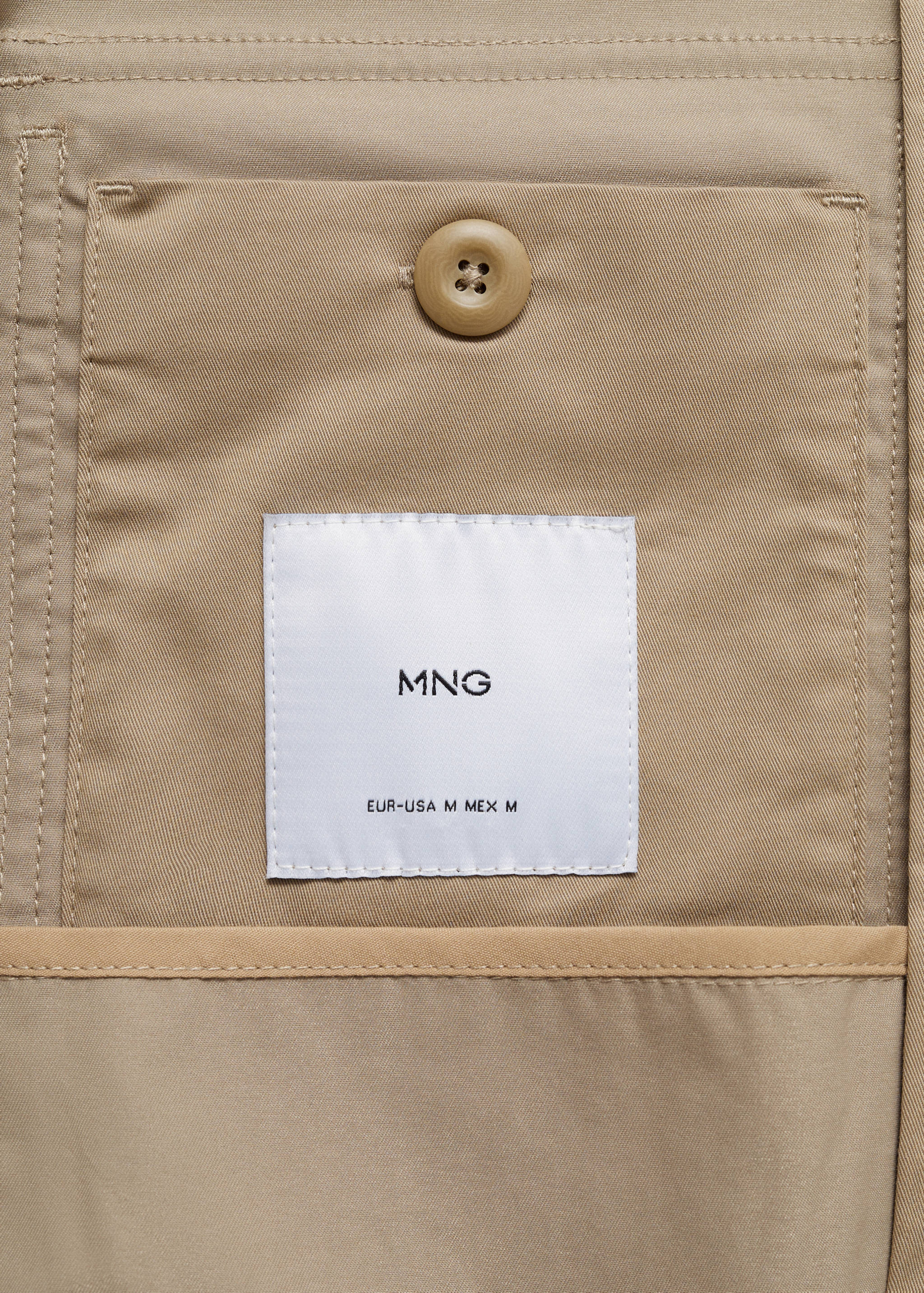 Veste coton relaxed-fit - Détail de l'article 0