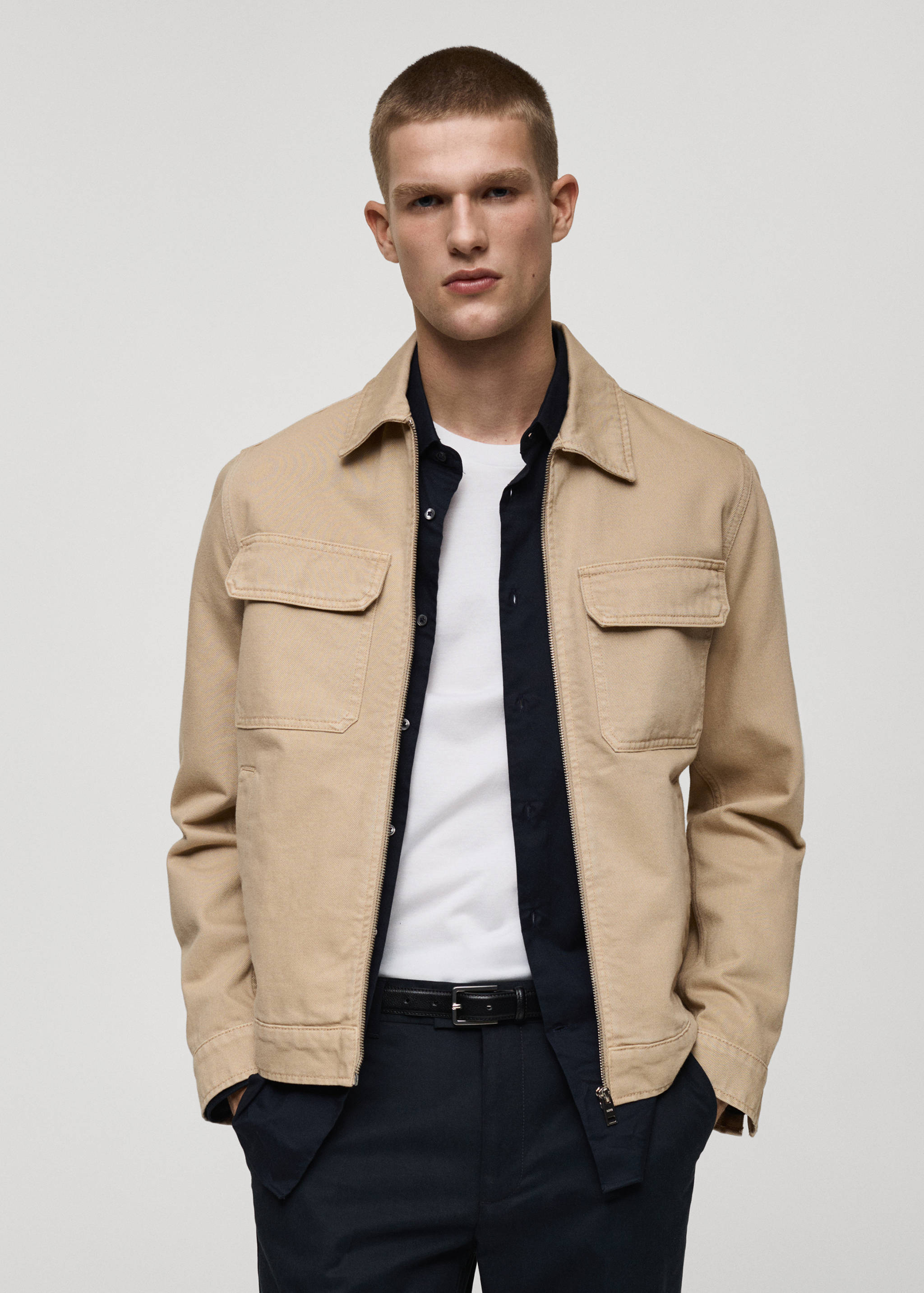 Denim jacket pockets - Medium plane