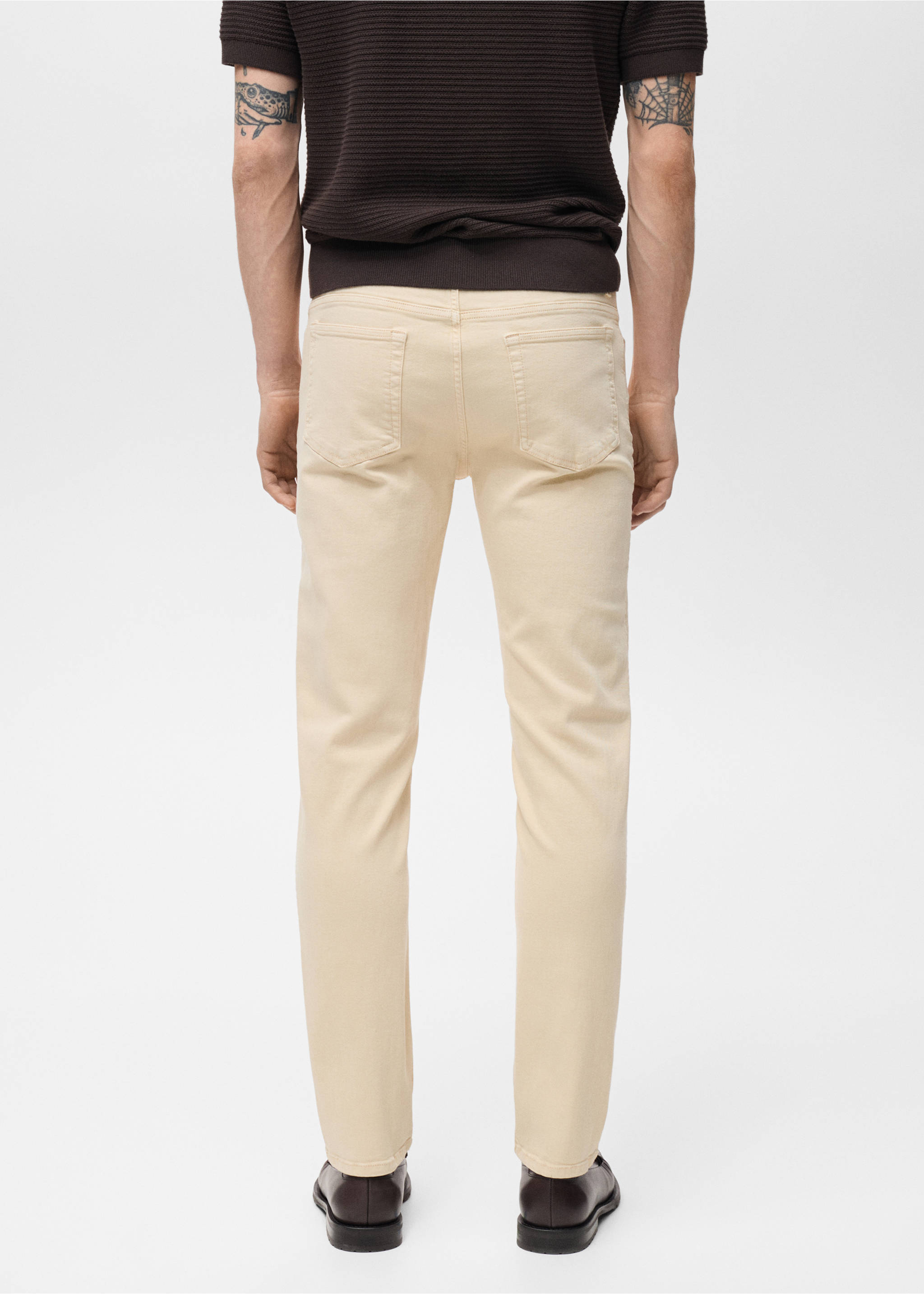 Slim fit Ultra Soft Touch Patrick jeans - Reverse of the article, Light/Pastel Grey. Ref: 87004402-00.
