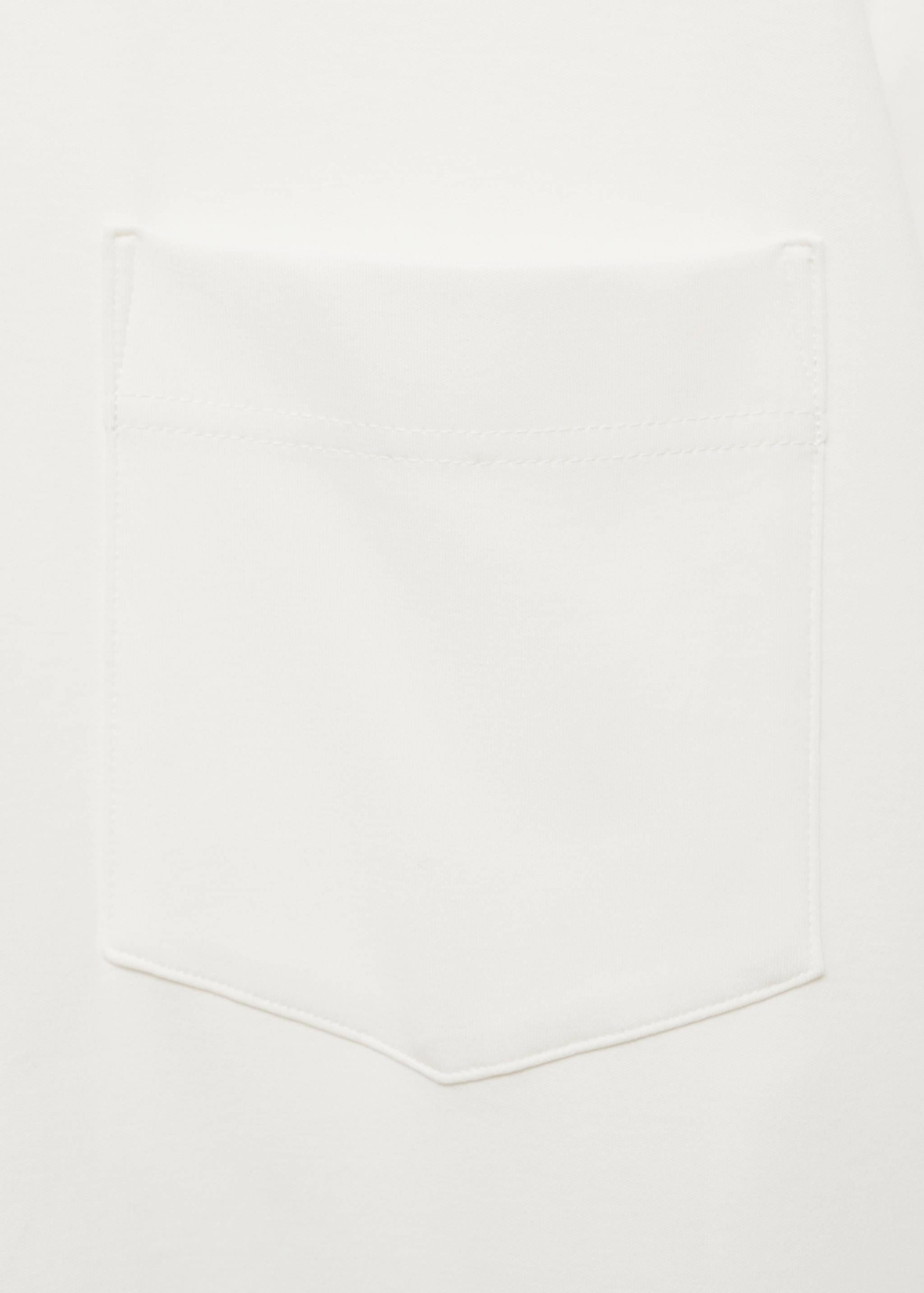 Oversized-T-Shirt mit Tasche - Detail des Artikels 8