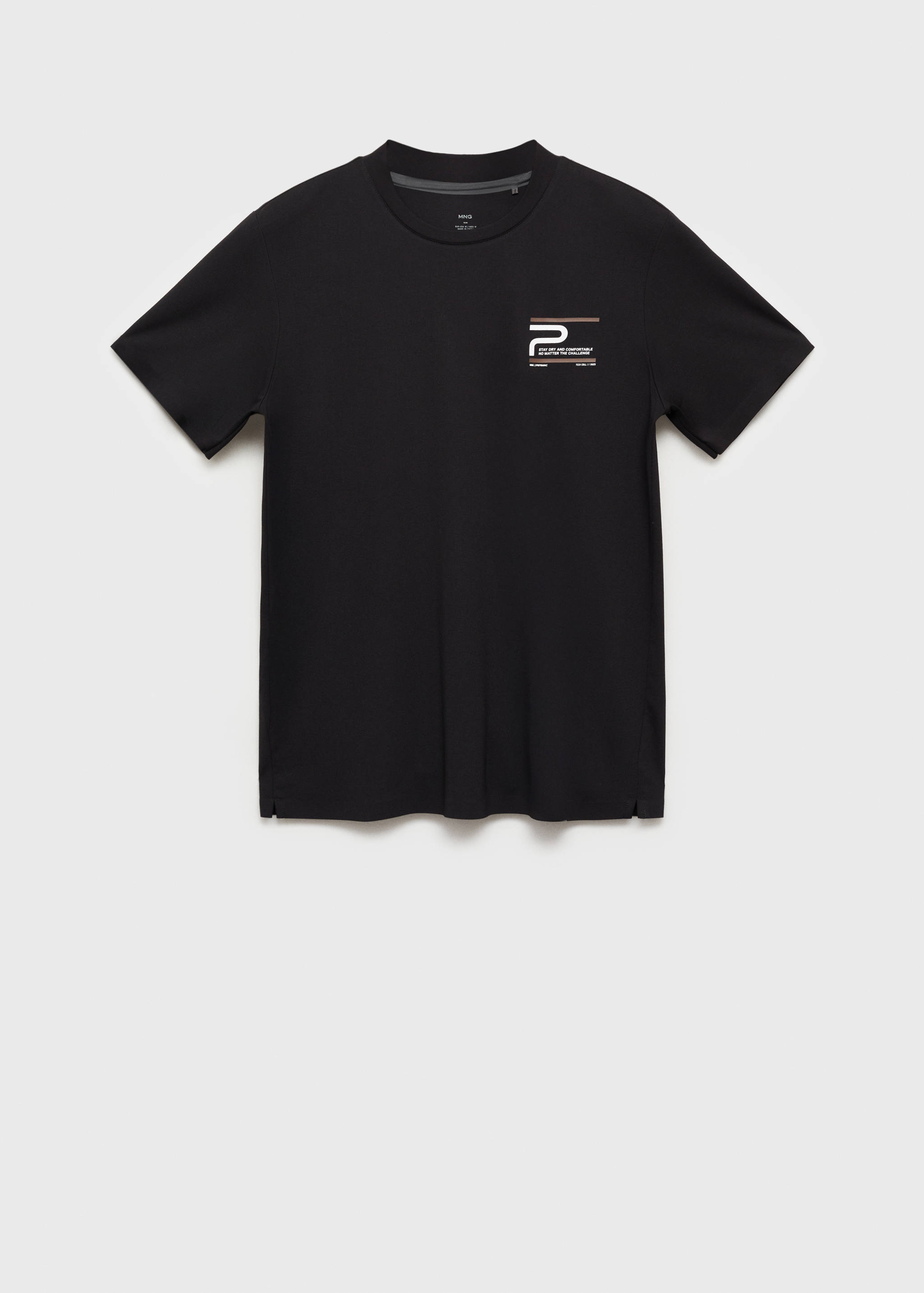 COOLMAX® slim-fit printed t-shirt - Article without model