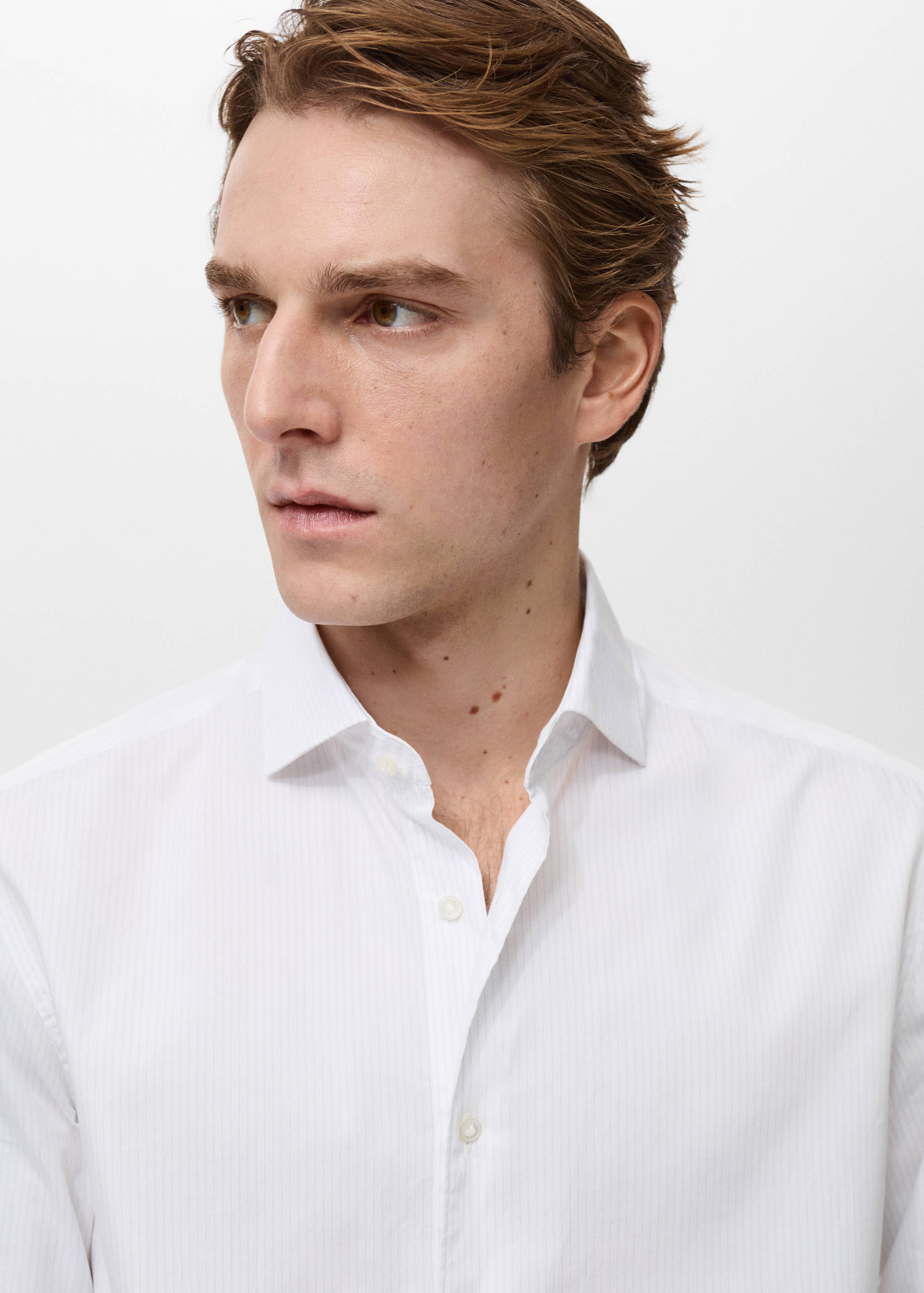 Chemise 100 % coton rayures - Détail de l'article 1