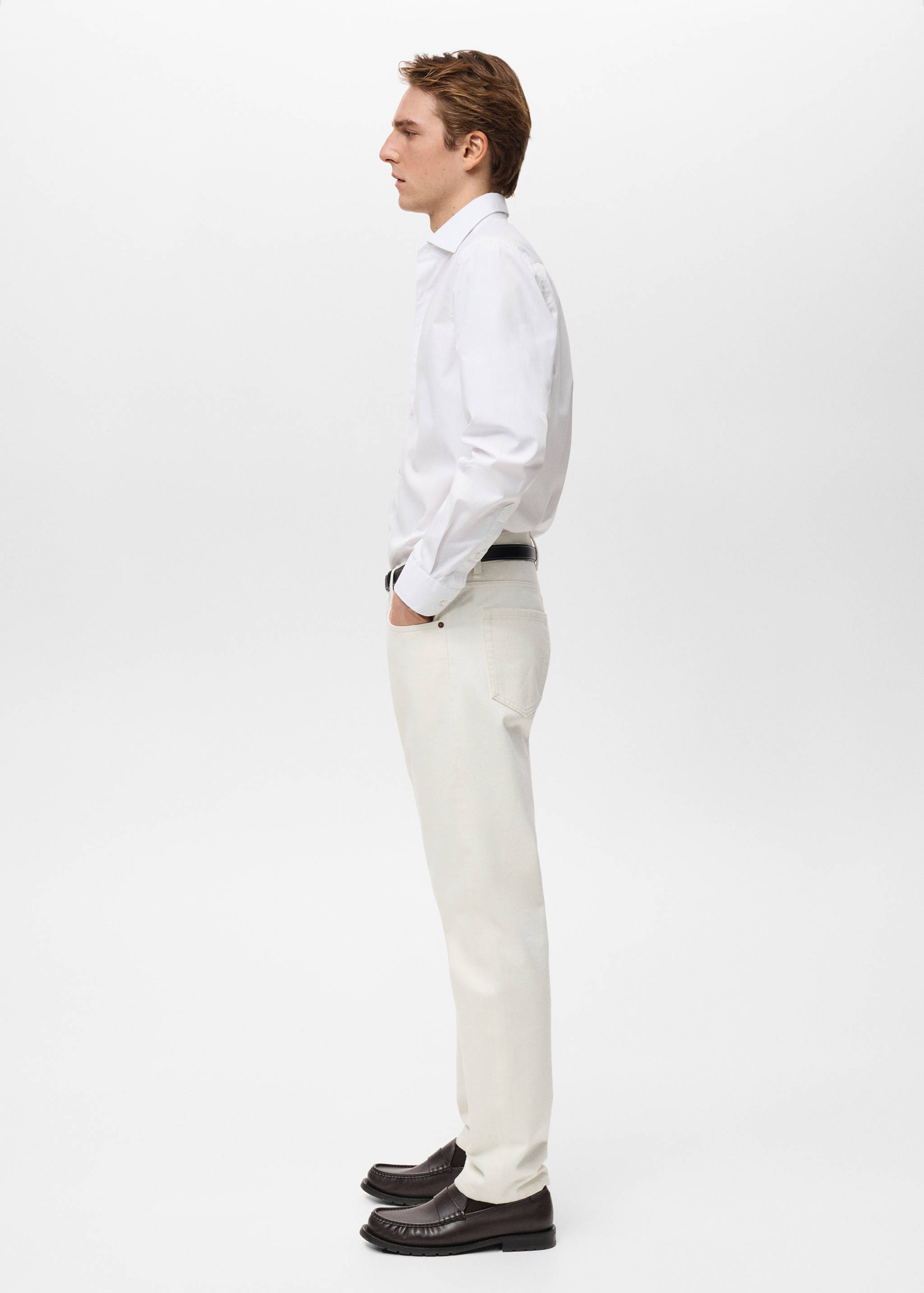 Chemise 100 % coton rayures - Détail de l'article 2