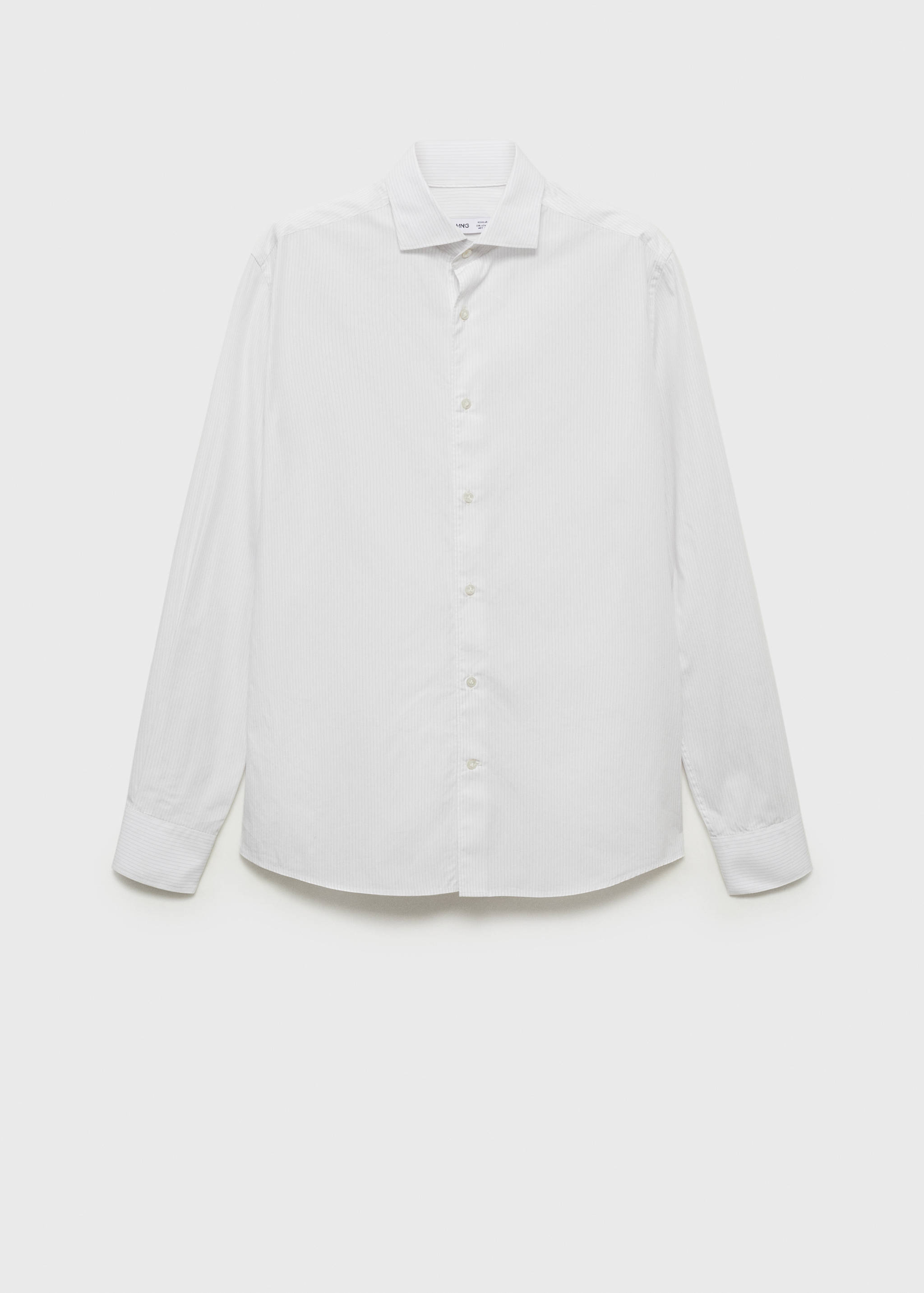 Chemise 100 % coton rayures - Article sans modèle