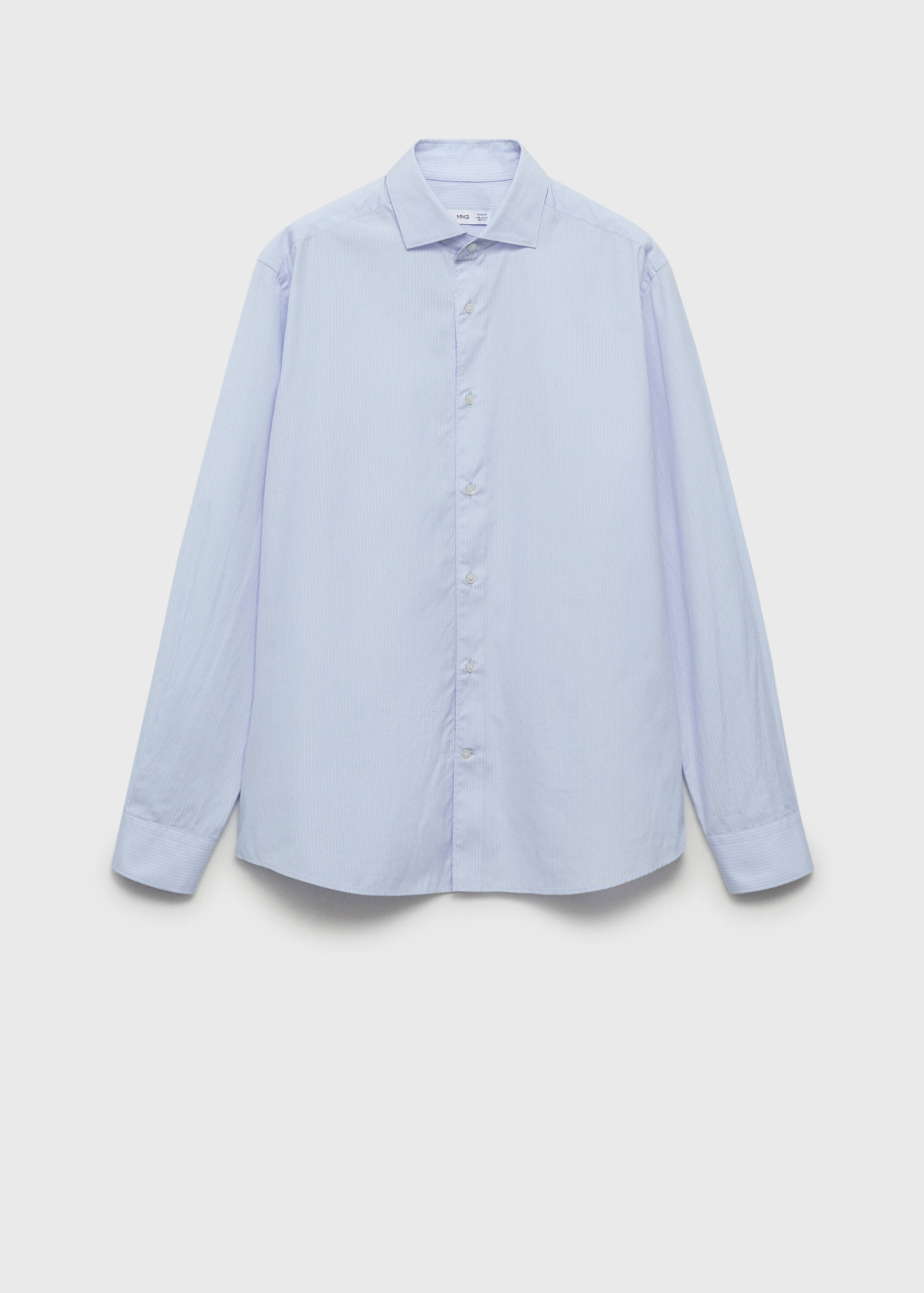 Chemise 100 % coton rayures - Article sans modèle