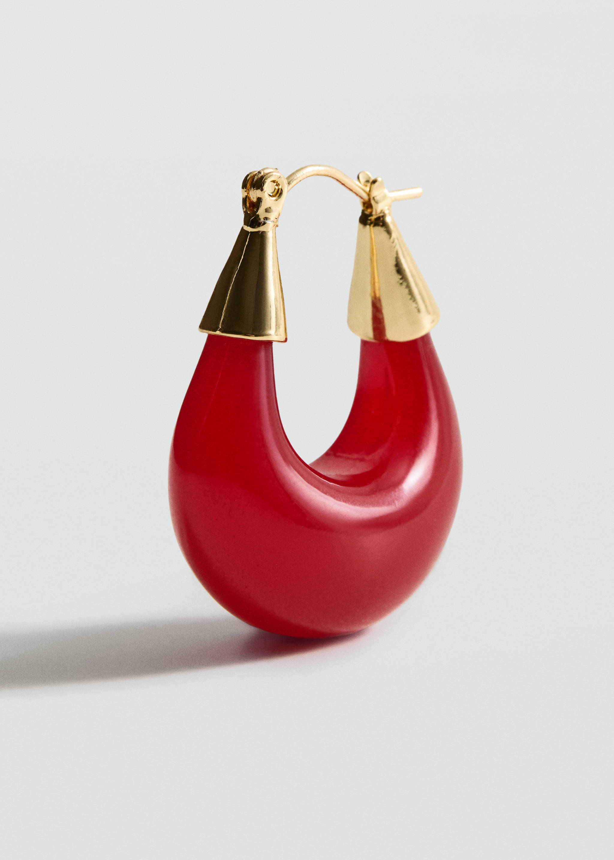 Kombinierte Creolen - Mittlere Ansicht