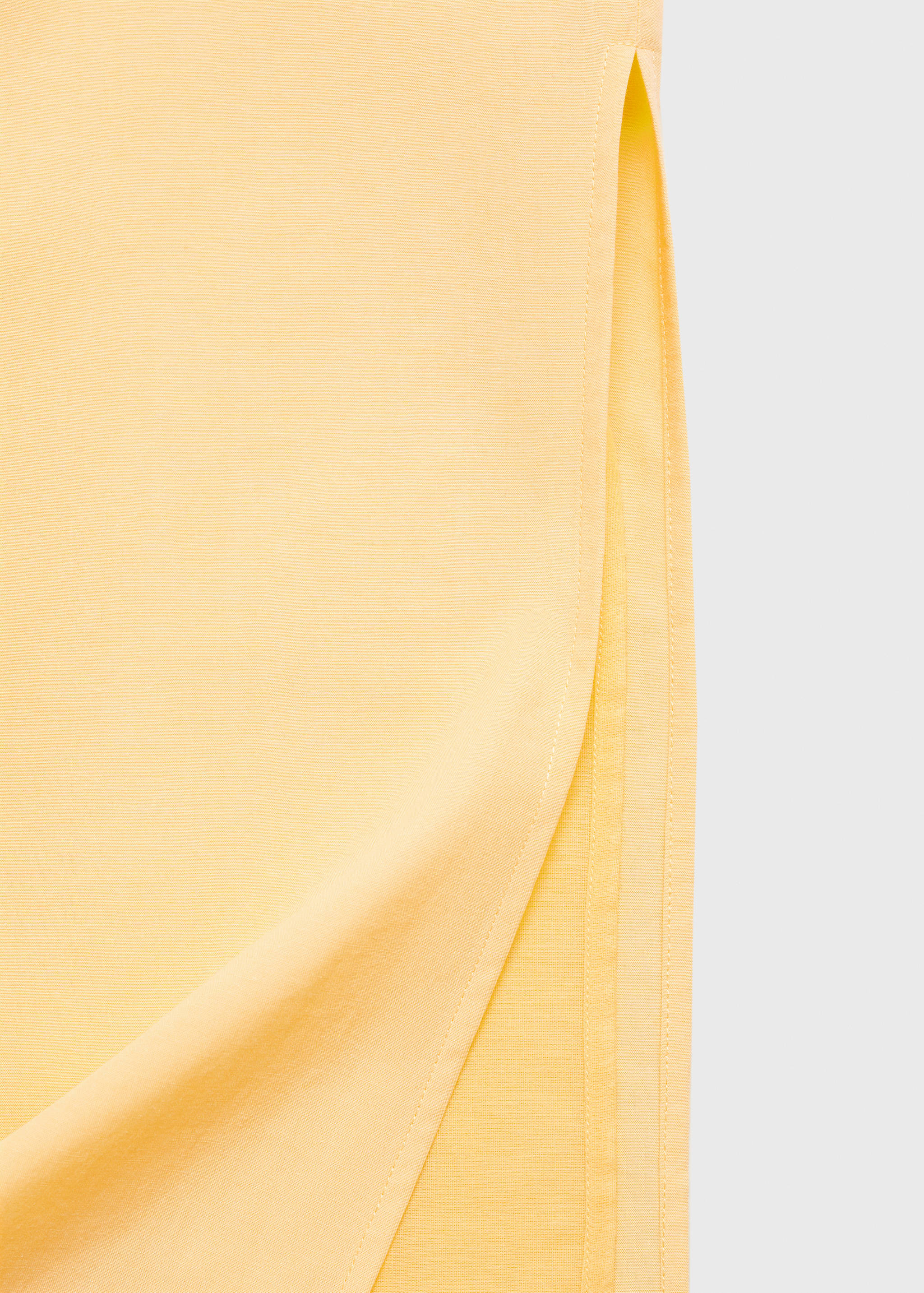 Draped asymmetrical midi-dress - Details of the article 0