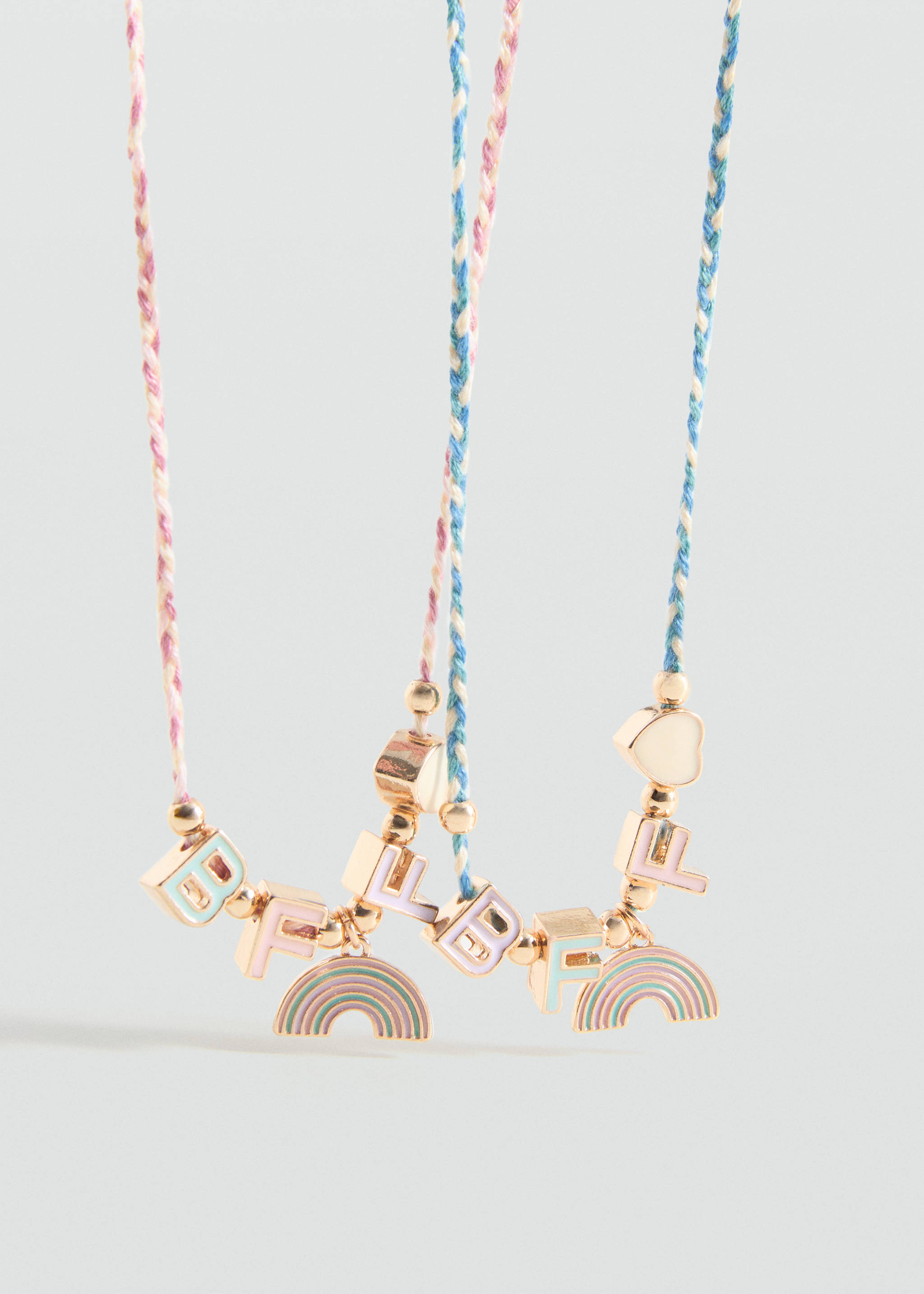 Set 2 combined necklaces - Medium plane