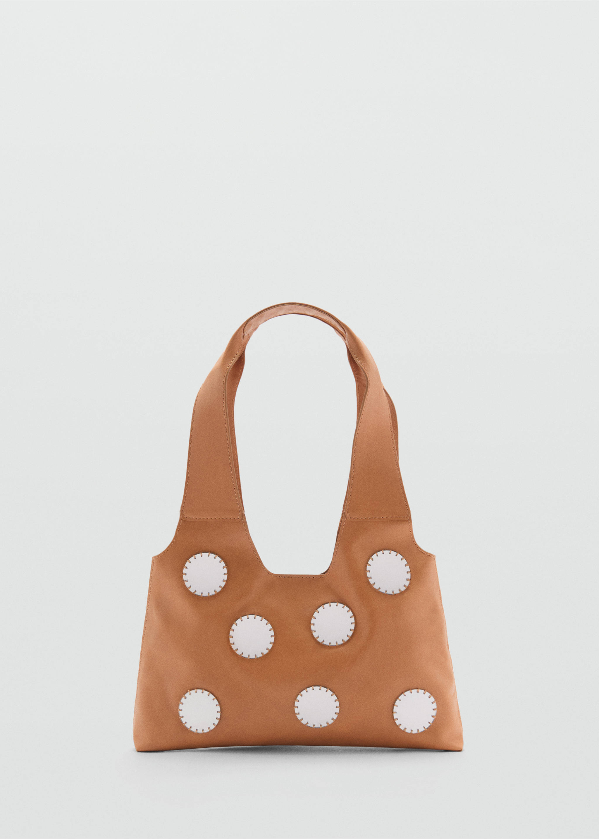 Bolso hombro piel espejos - Artículo sin modelo, Marrón medio. Ref: 87004811-00.