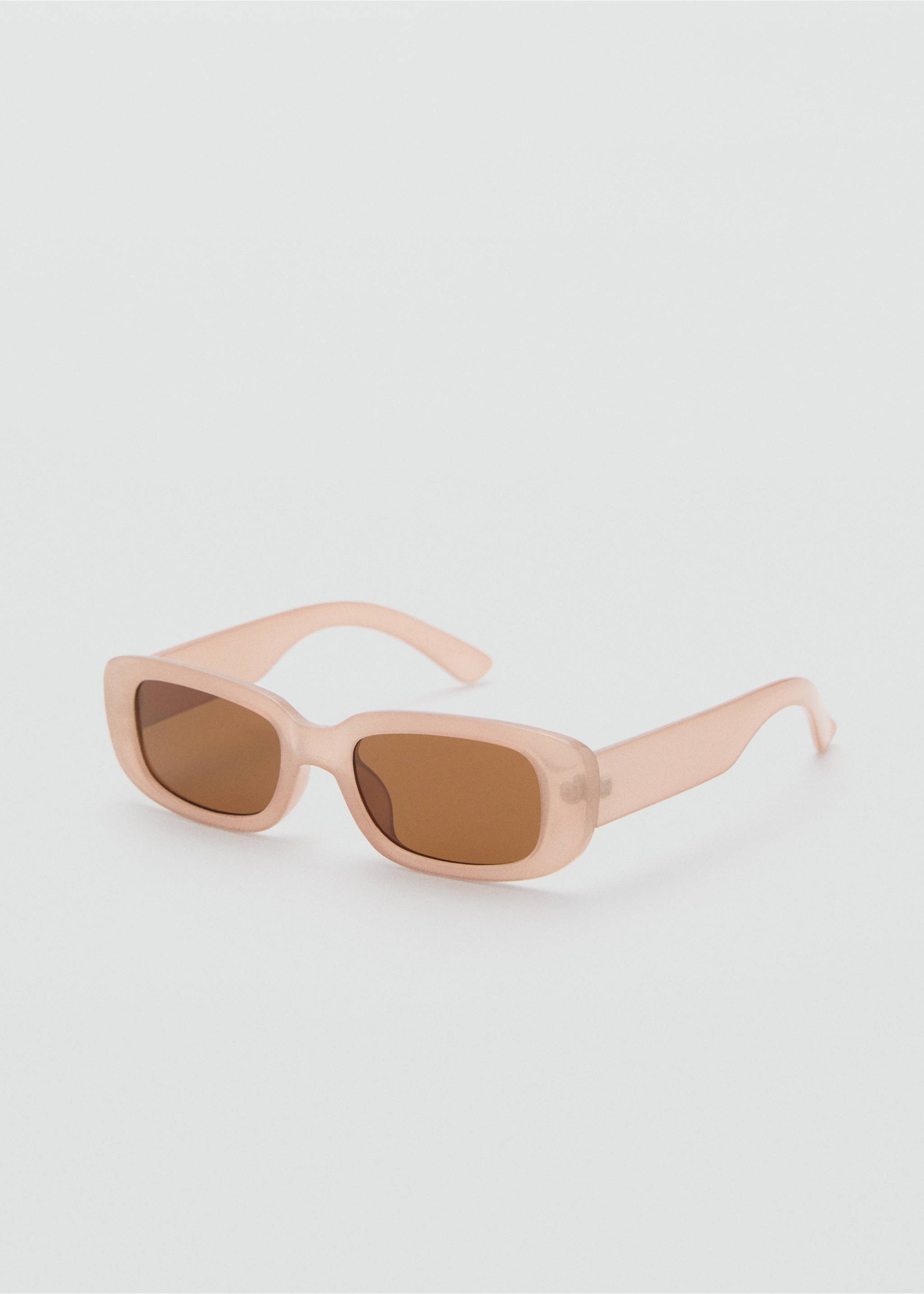 Gafas de sol rectangulares - Plano medio, Beige. Ref: 87005142-00.