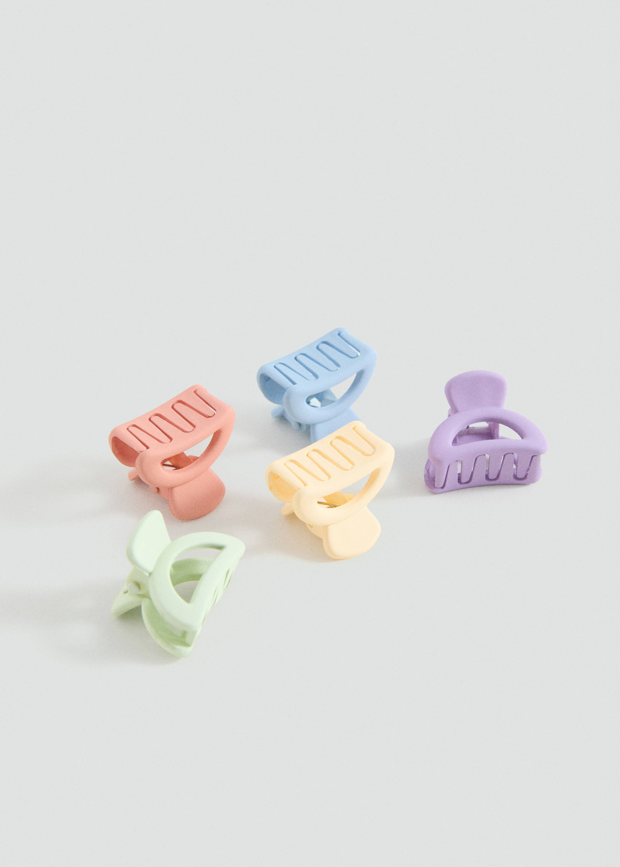 Pack of hair clips - Medium plane